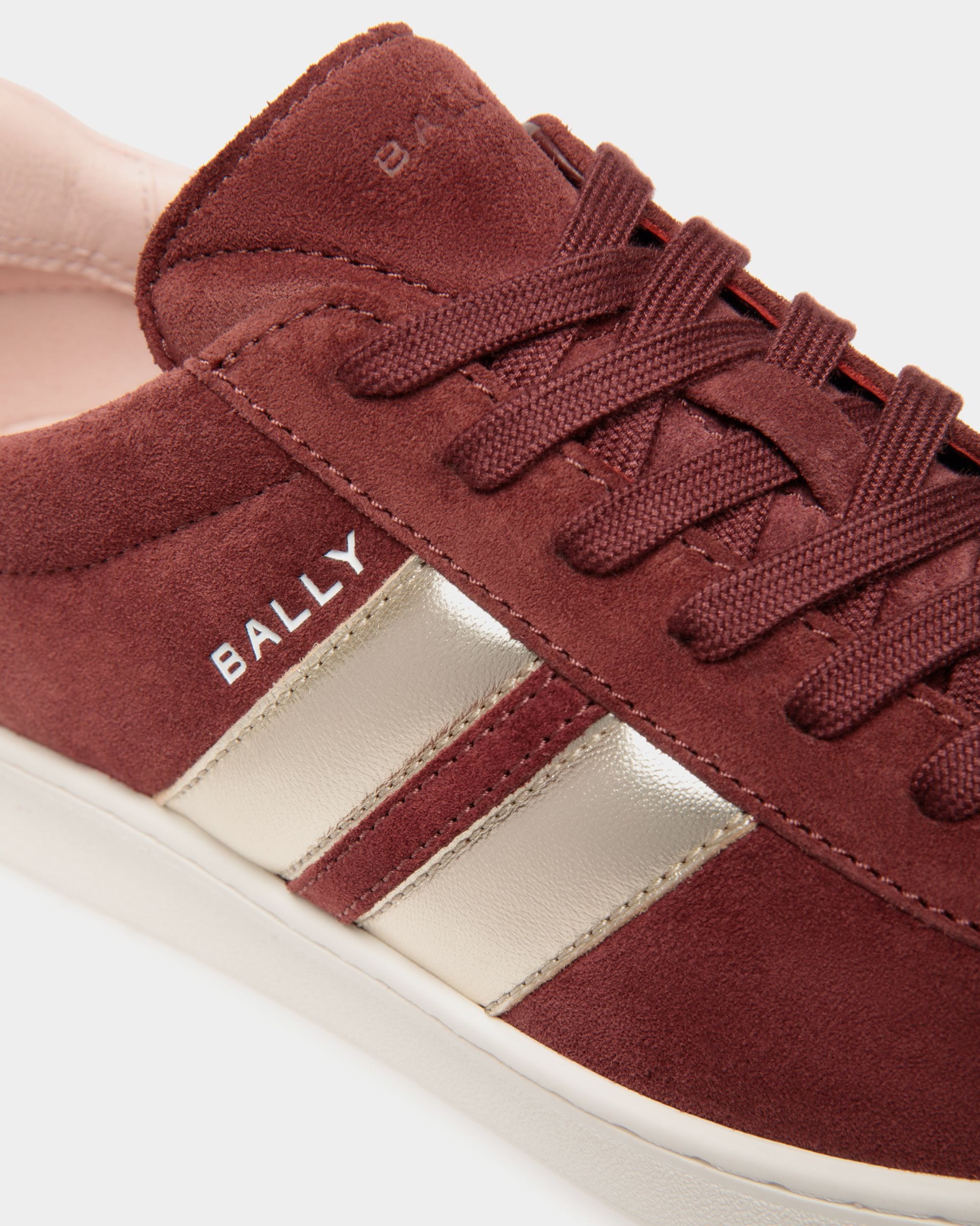 Tennis スニーカー Andorra＆Light Pink スエード レザー - 女性 - Bally - 05