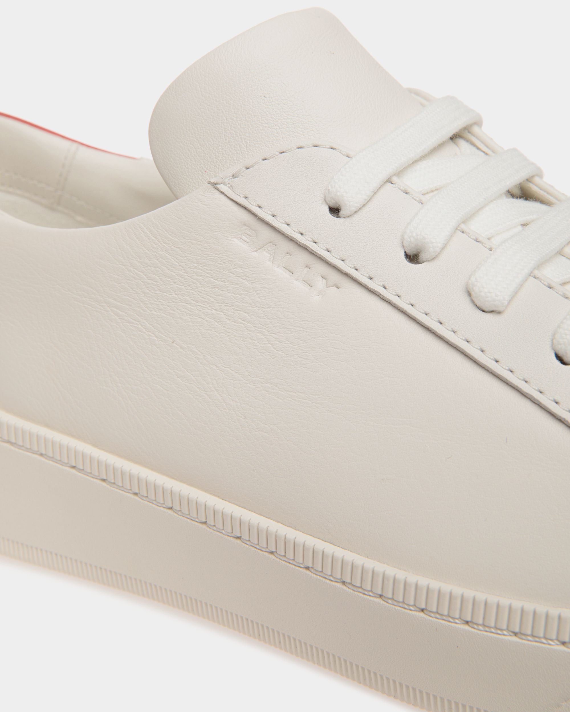 Raise スニーカー ホワイト＆レッド レザー - 女性 - Bally - 05