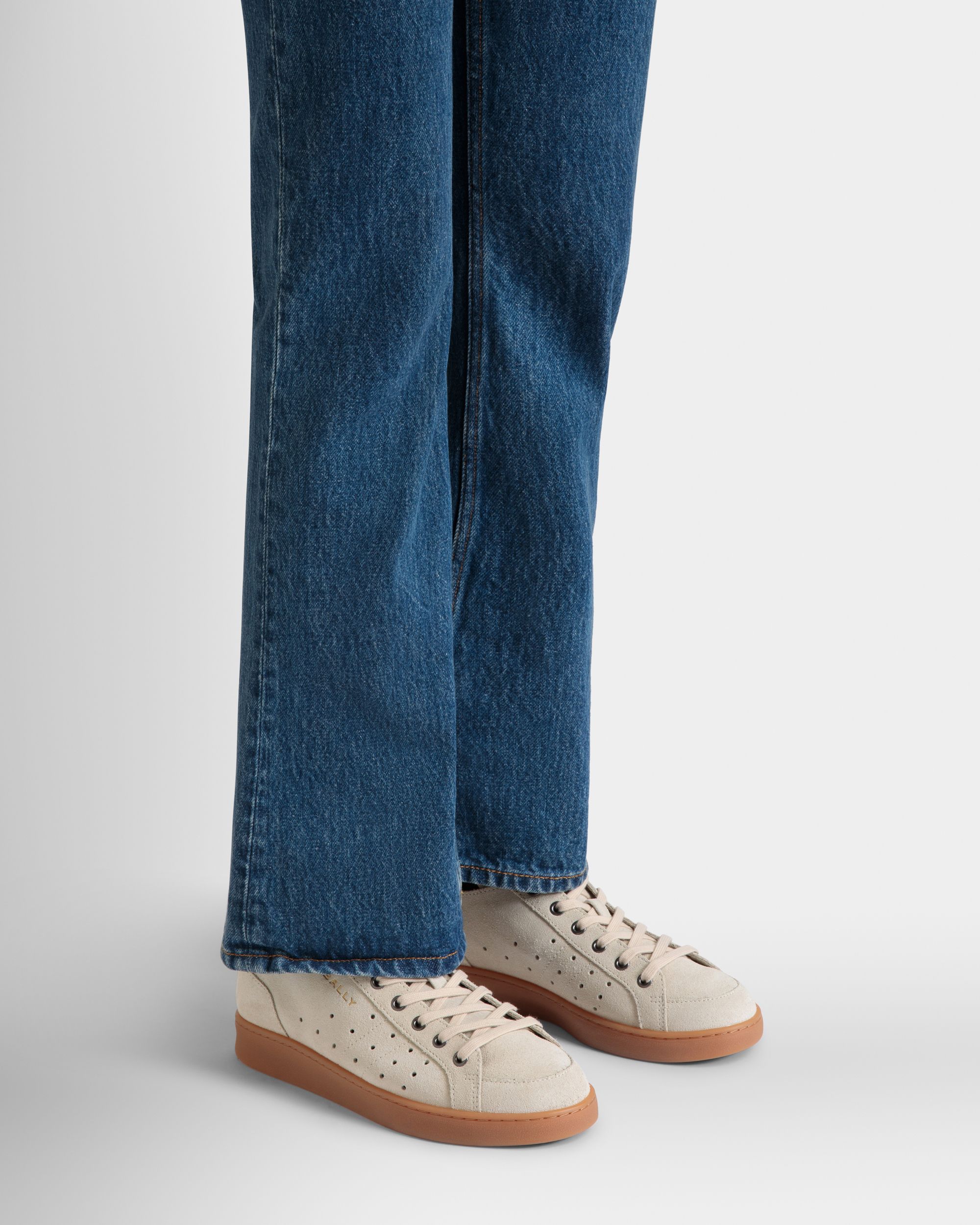 Tennis スニーカー シャンパンカラー スエード - 女性 - Bally - 02