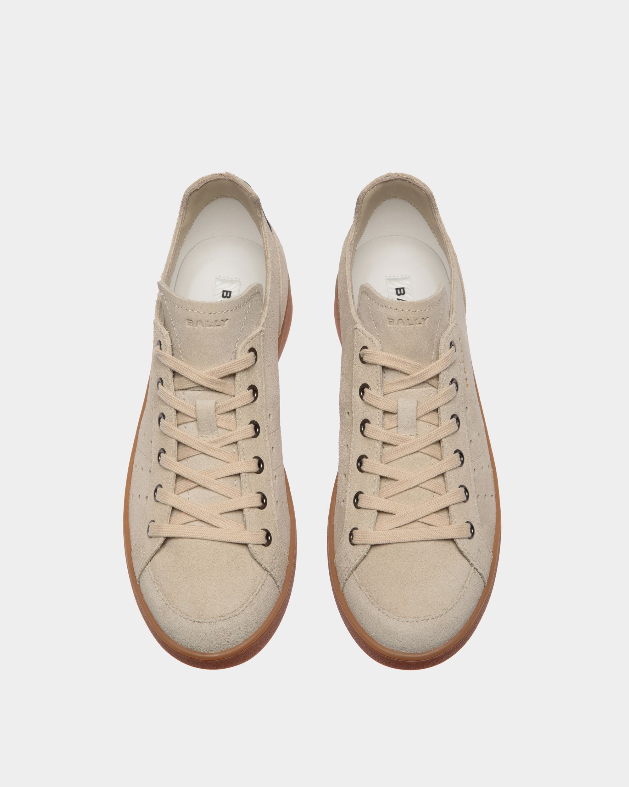 Tennis スニーカー シャンパンカラー スエード - 女性 - Bally - 05