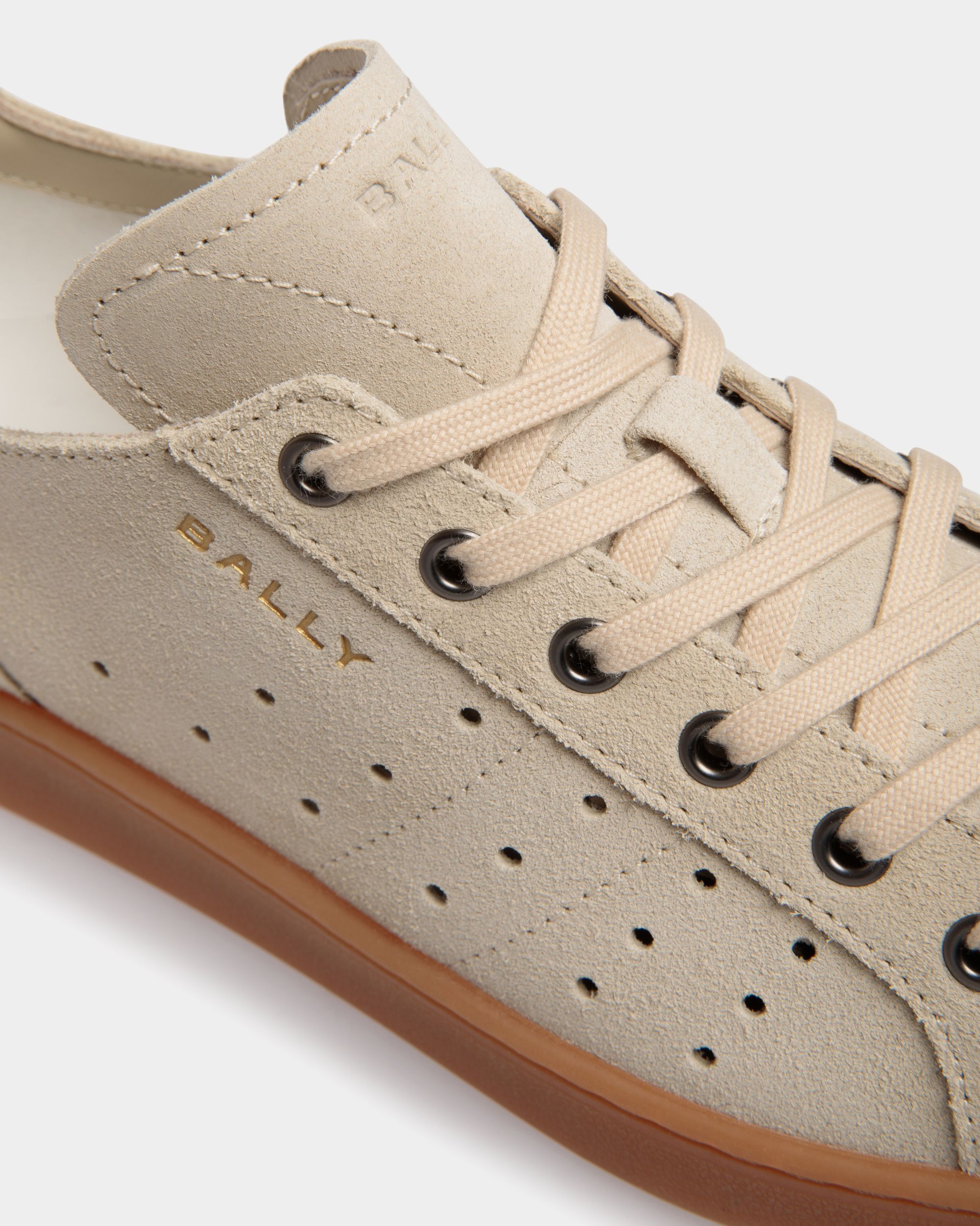 Tennis スニーカー シャンパンカラー スエード - 女性 - Bally - 06