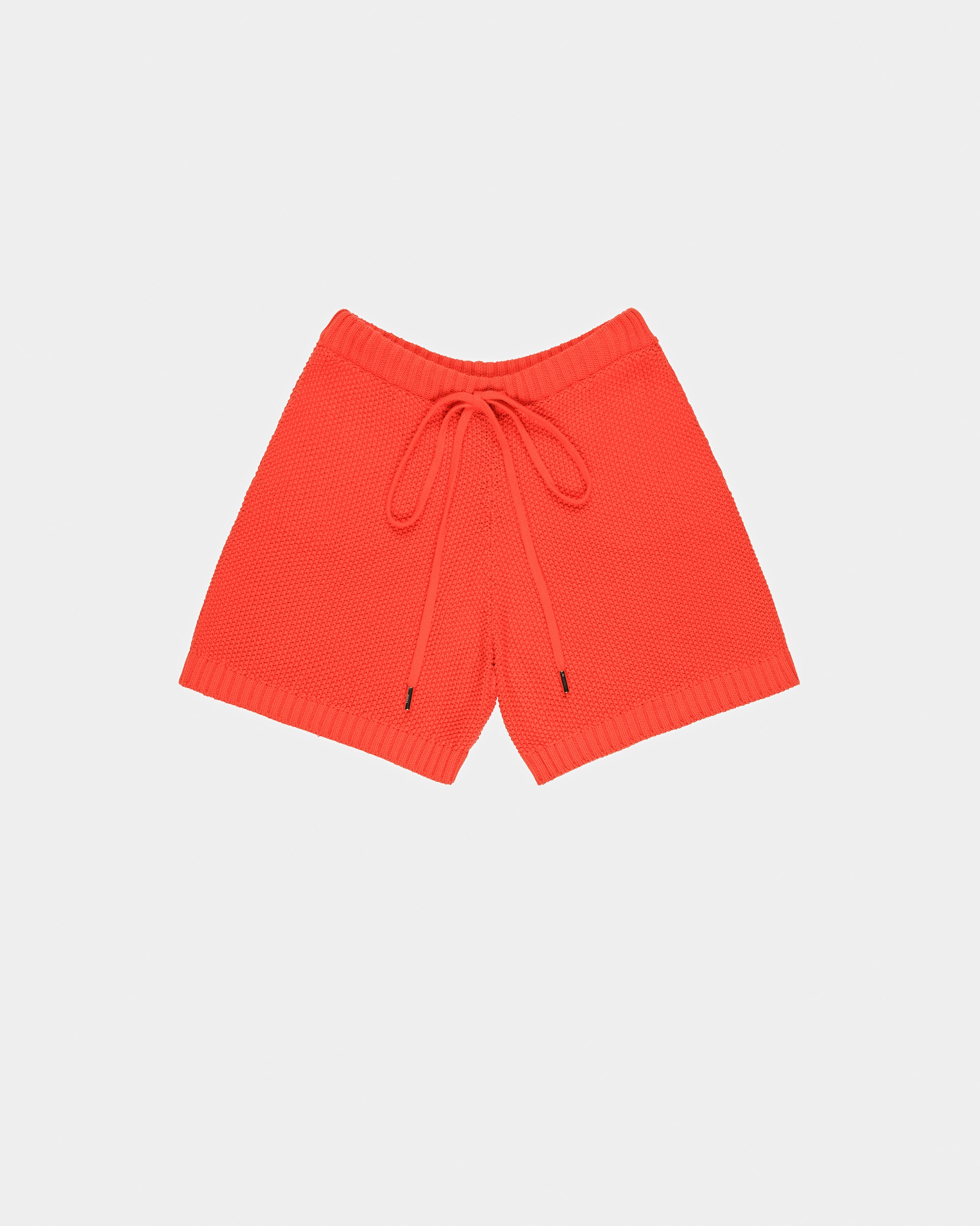 ニット ショートパンツ オレンジ コットン ニット ショートパンツ - 女性 - Bally - 02