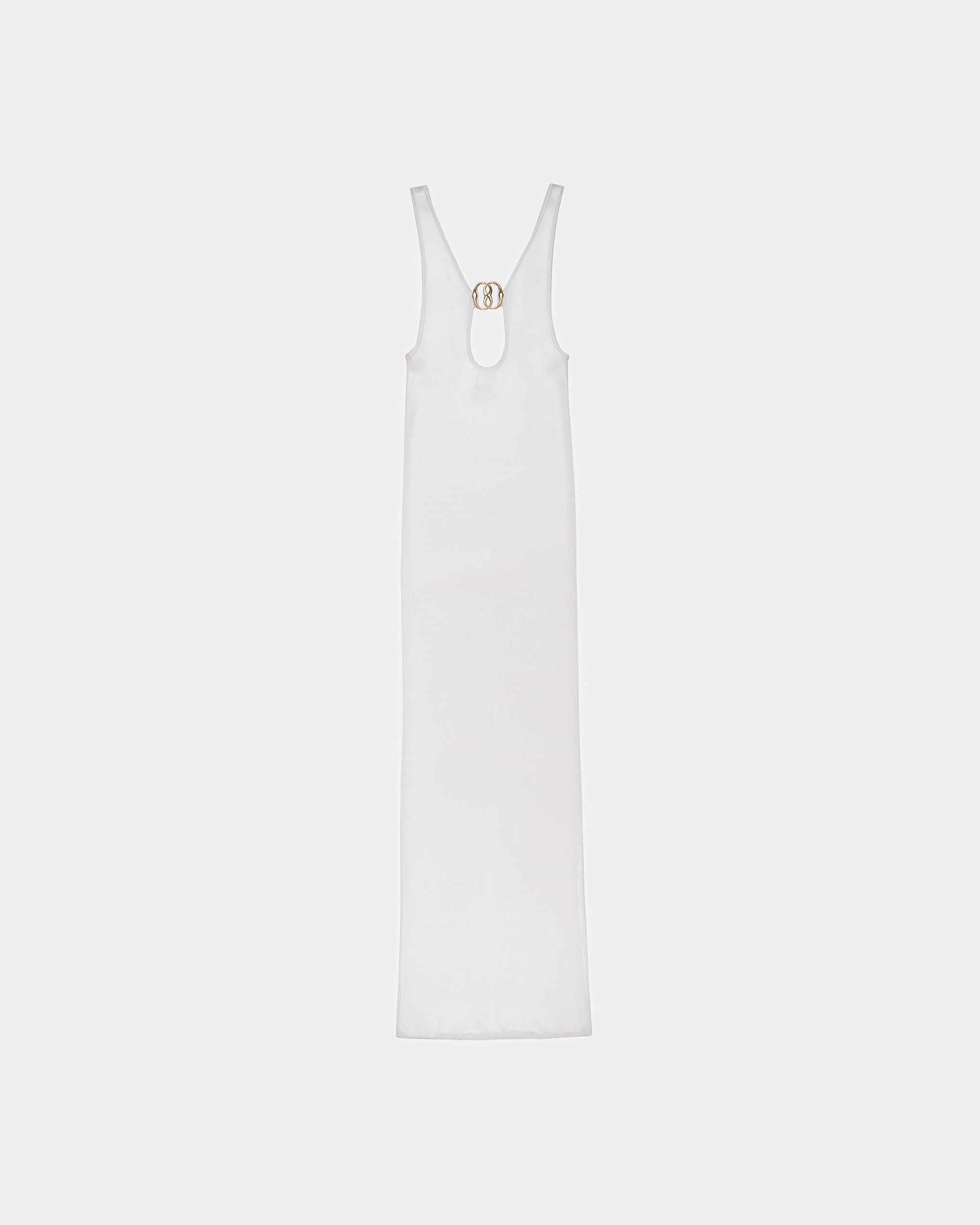 カットアウト ニット ドレス ホワイト - 女性 - Bally - 06