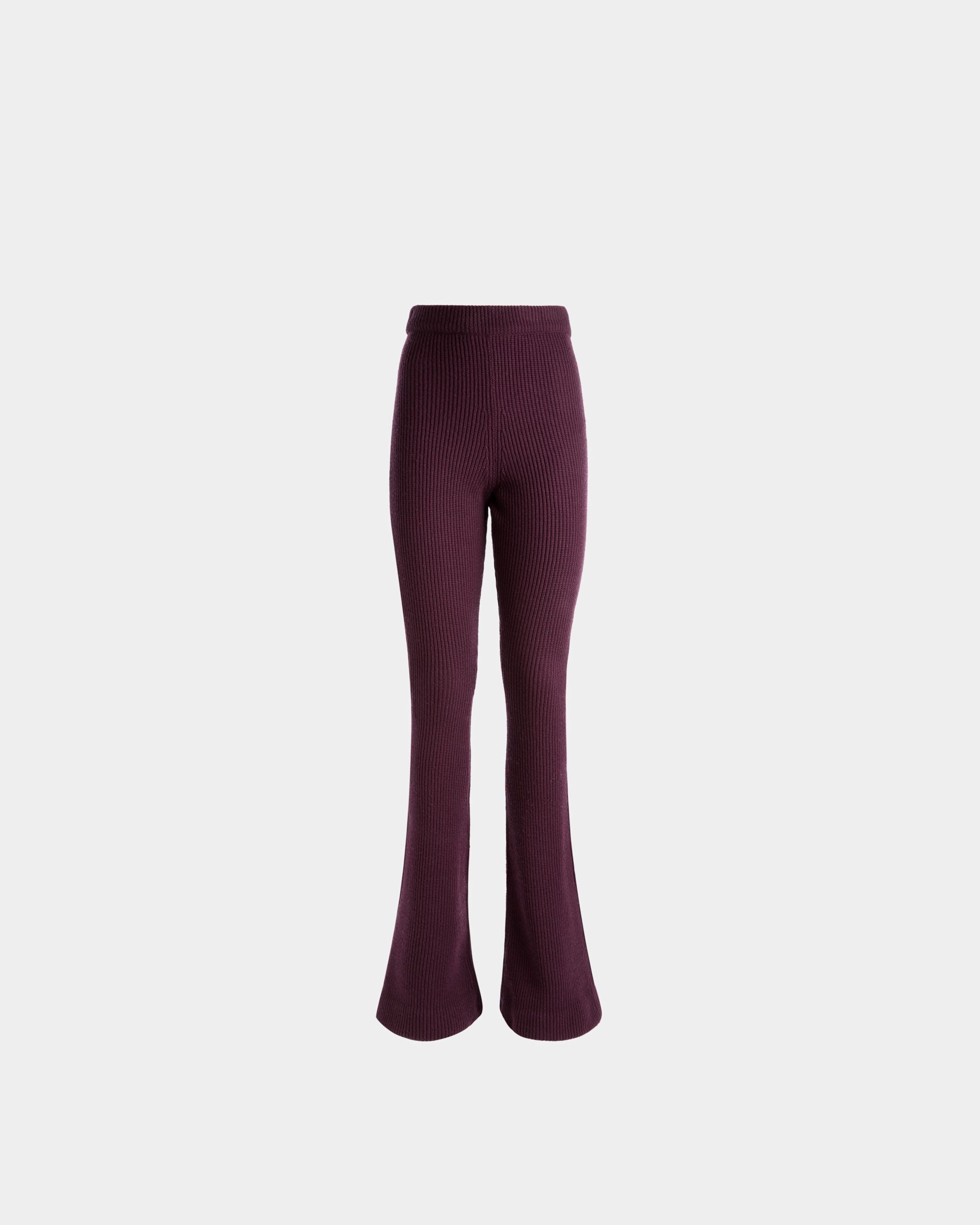 フレア パンツ オーキッド ウール - 女性 - Bally - 01