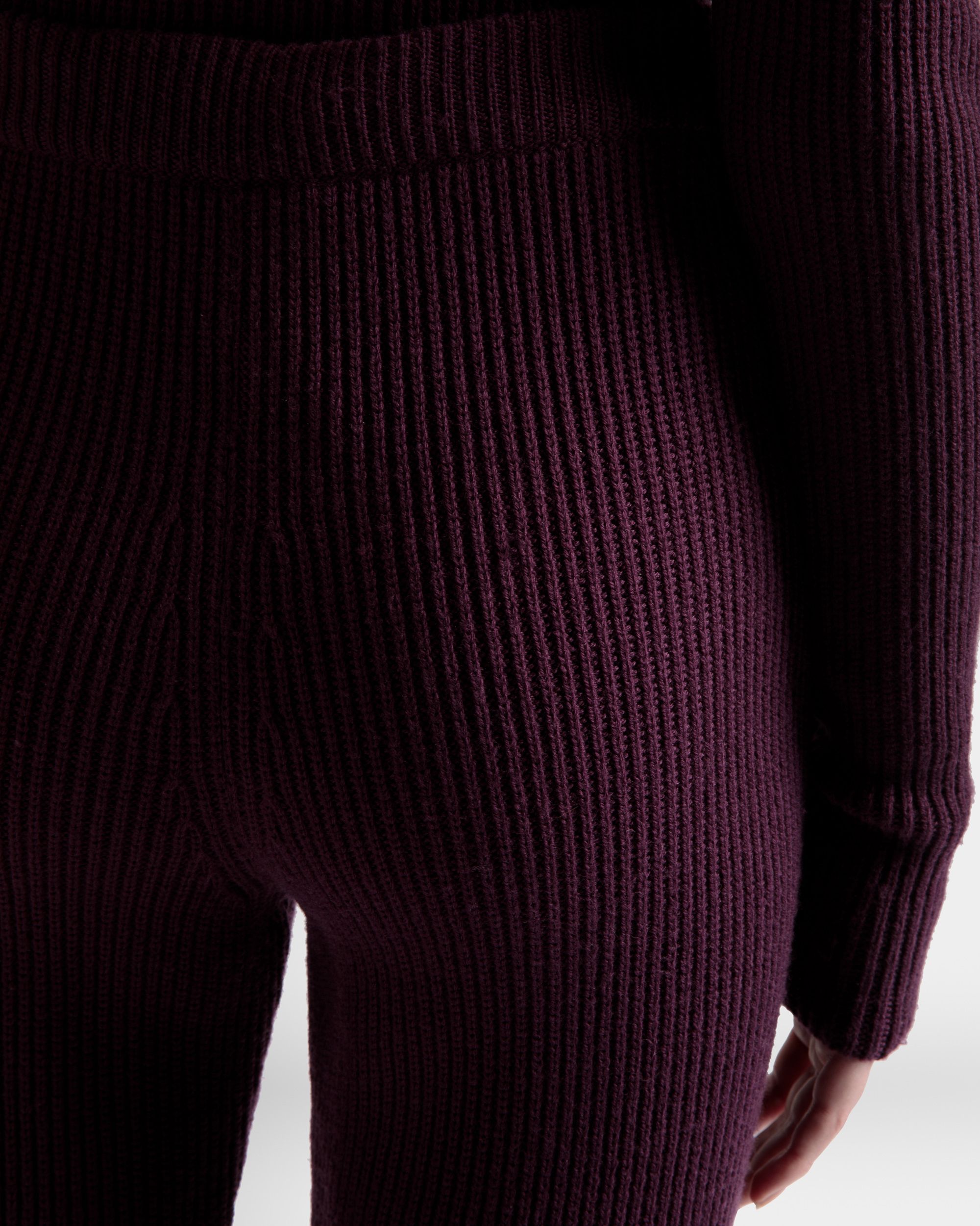 フレア パンツ オーキッド ウール - 女性 - Bally - 04