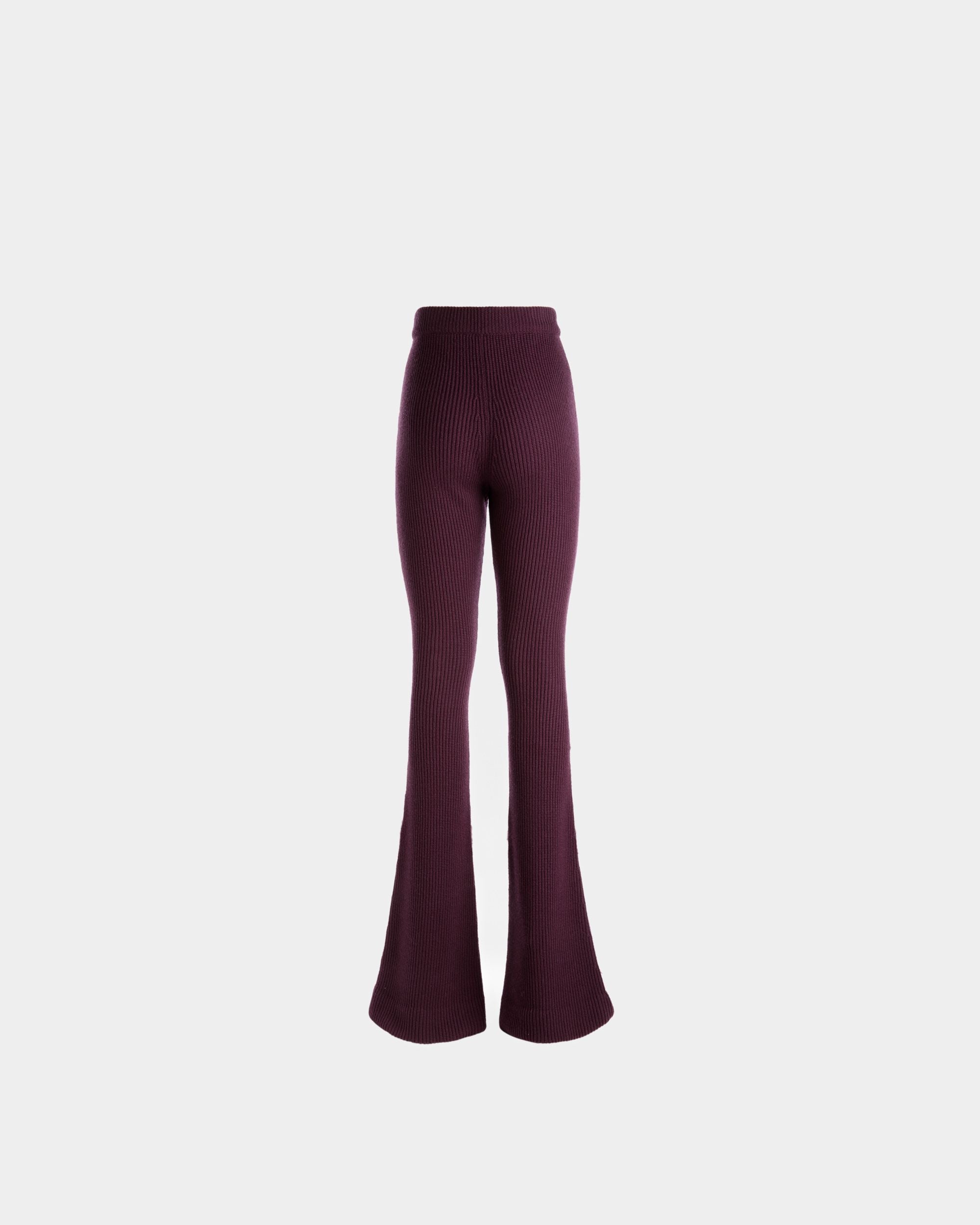 フレア パンツ オーキッド ウール - 女性 - Bally - 07
