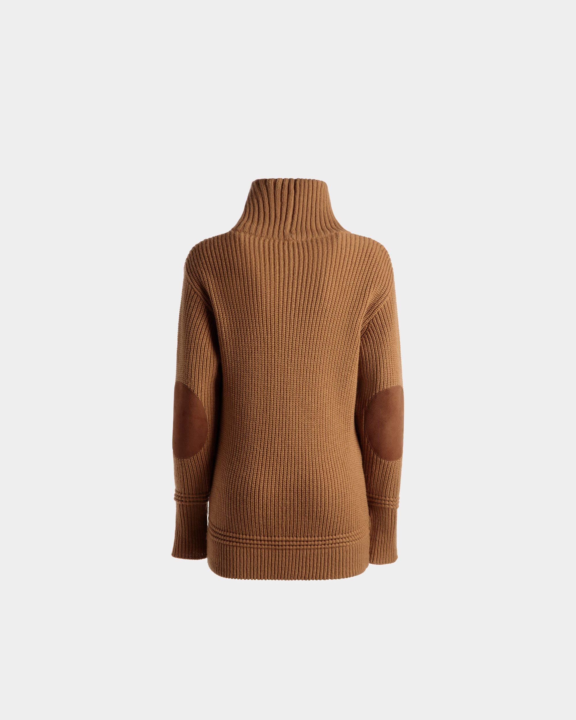 ロールネック ドレス ブラウン ウールブレンド - 女性 - Bally - 07
