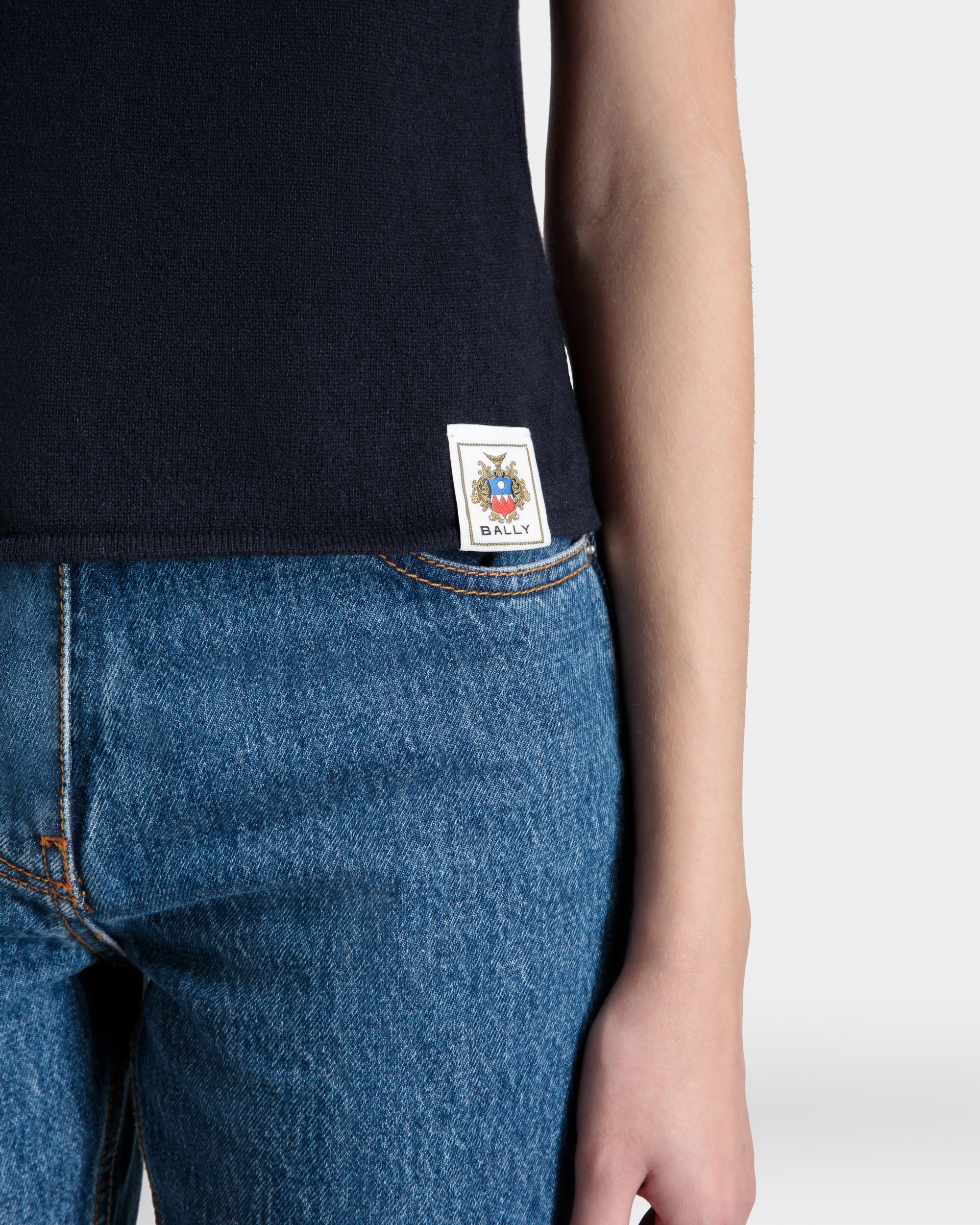 ニット トップ Navy Blue カシミア - 女性 - Bally - 08