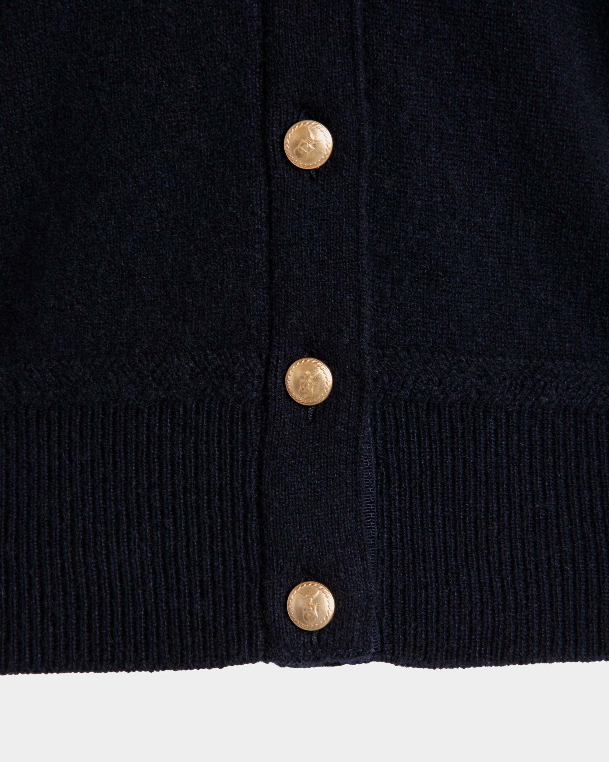 カーディガン Navy Blue カシミア - 女性 - Bally - 05