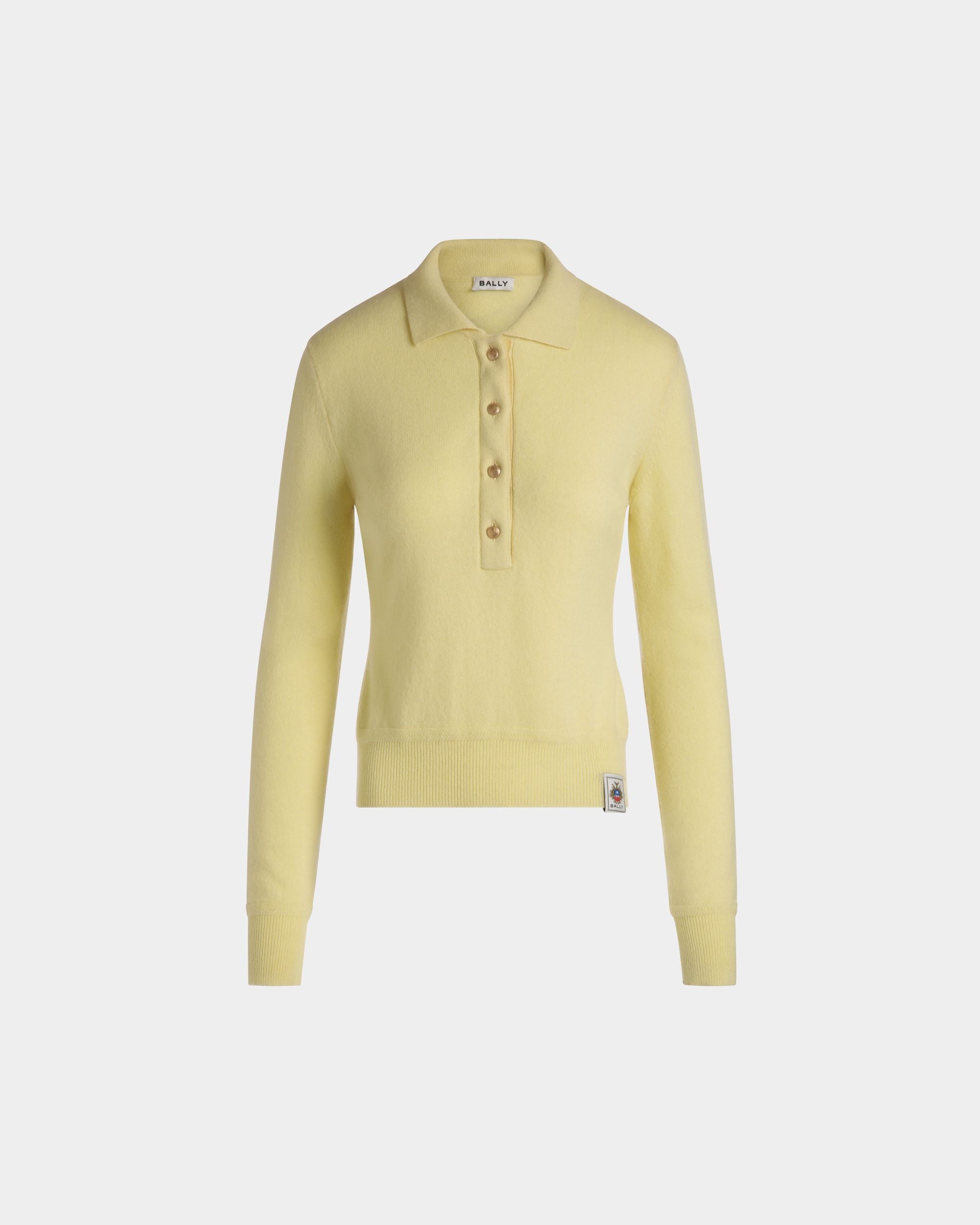 ニット ポロシャツ Cream カシミア - 女性 - Bally - 01