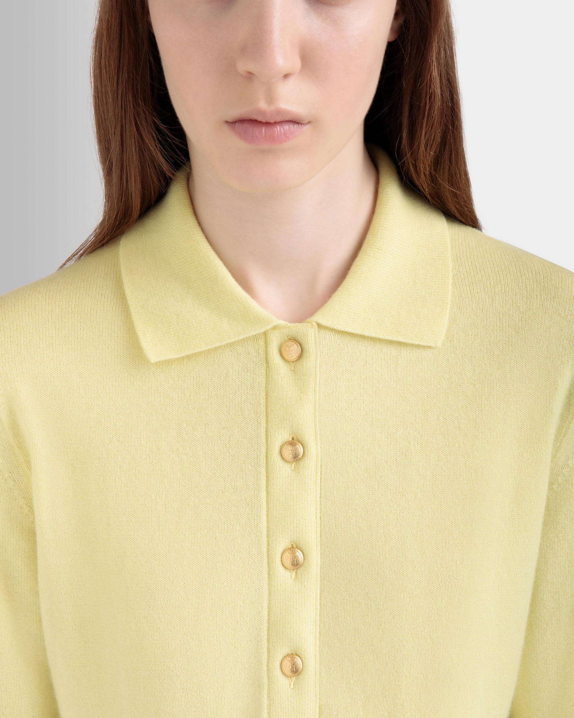 ニット ポロシャツ Cream カシミア - 女性 - Bally - 04