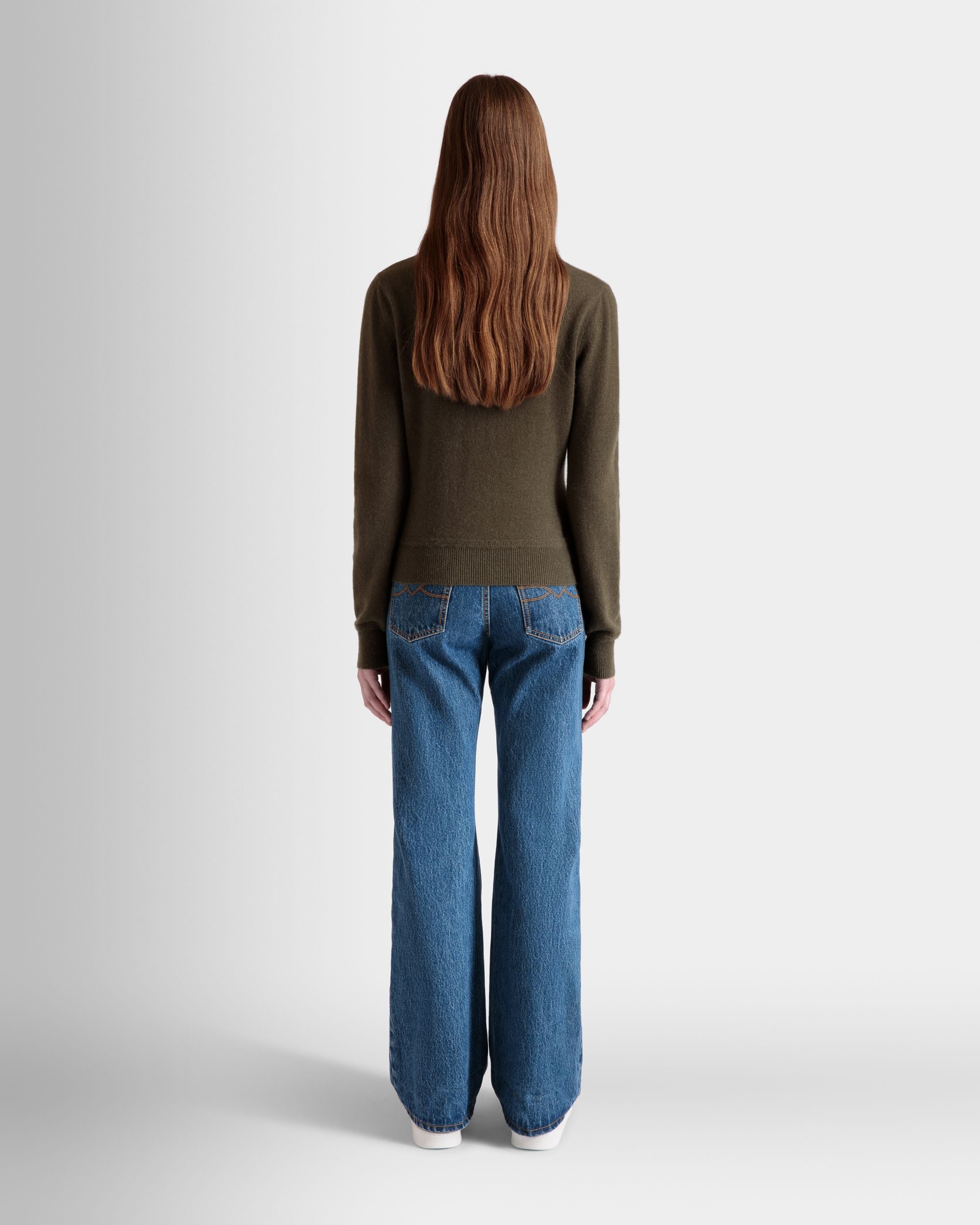 ニット ポロシャツ エメラルドグリーン カシミア - 女性 - Bally - 07