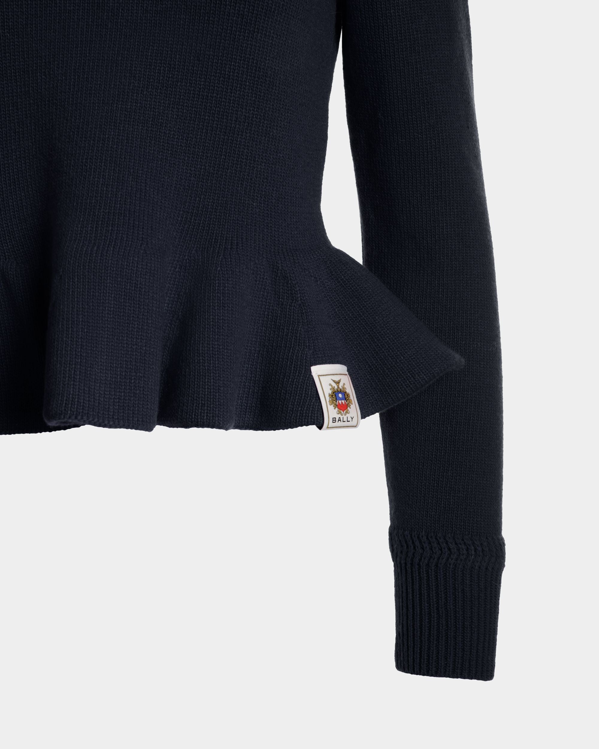 ニット トップ Navy Blue ウール - 女性 - Bally - 04