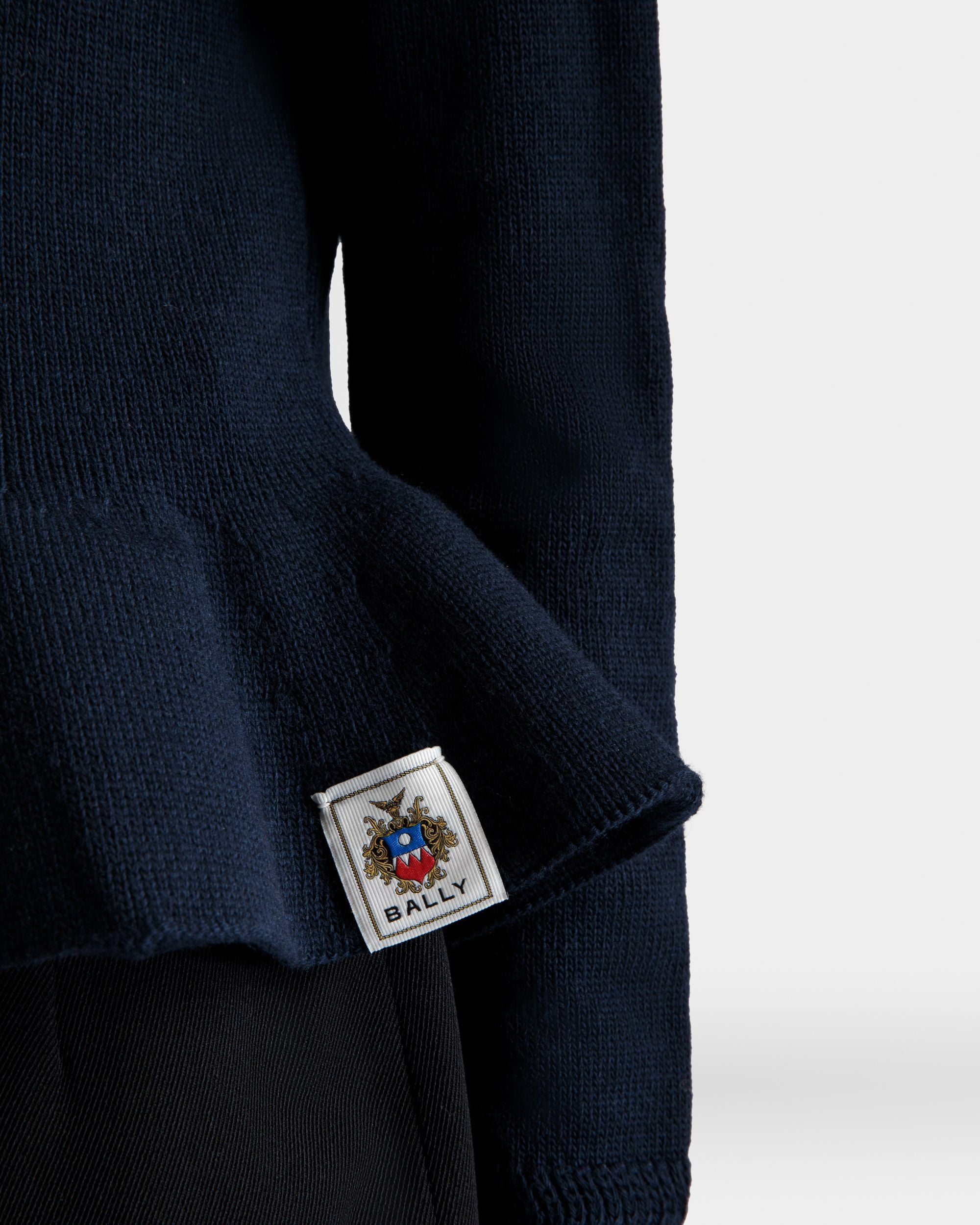 ニット トップ Navy Blue ウール - 女性 - Bally - 08