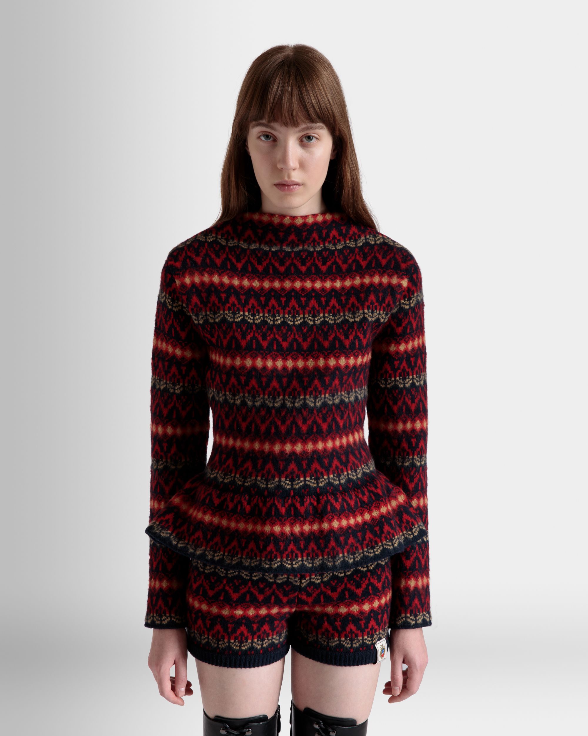 ニット トップ マルチカラー ウール - 女性 - Bally - 03