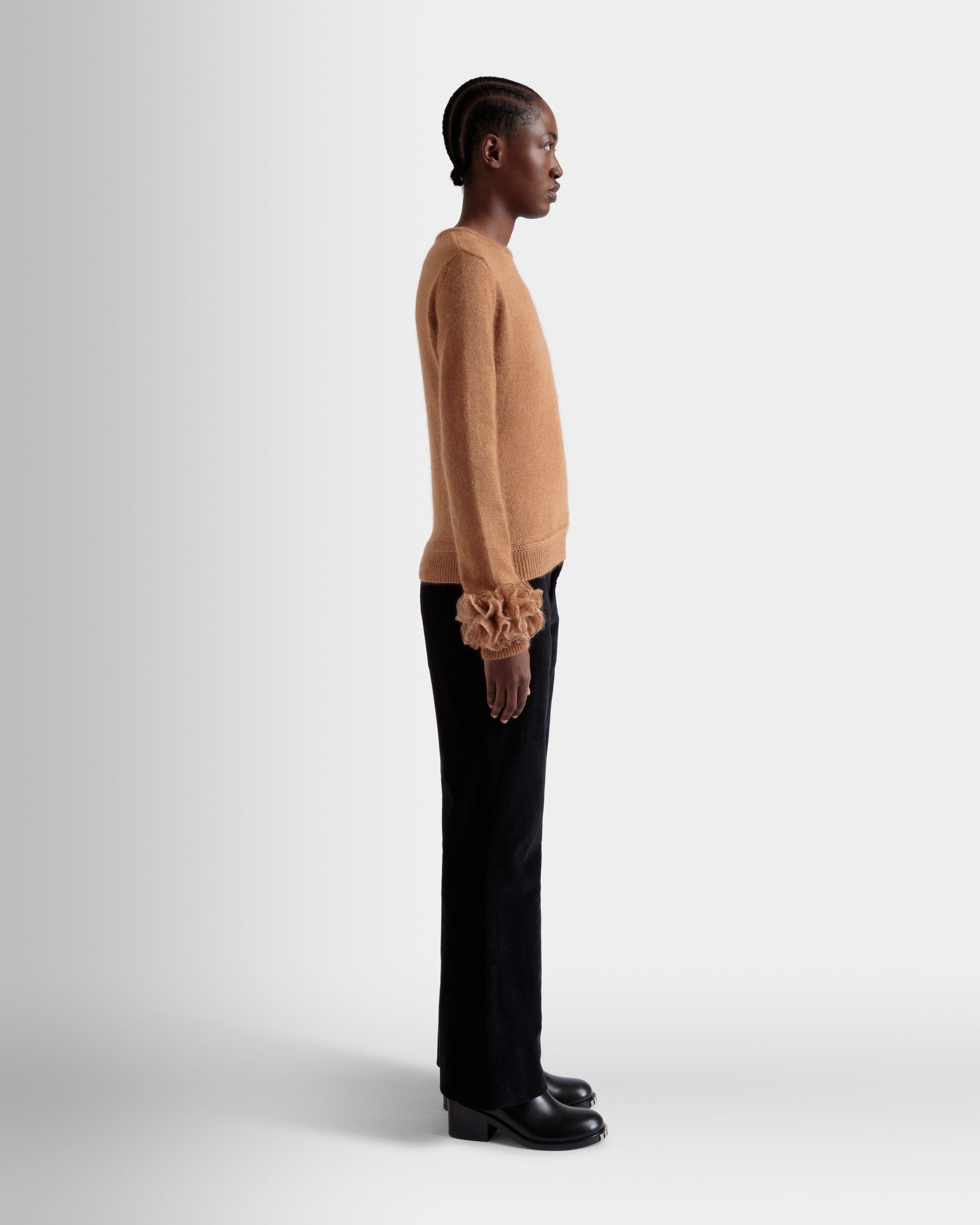 ニット トップ Light Beige モヘア＆シルク - 女性 - Bally - 05