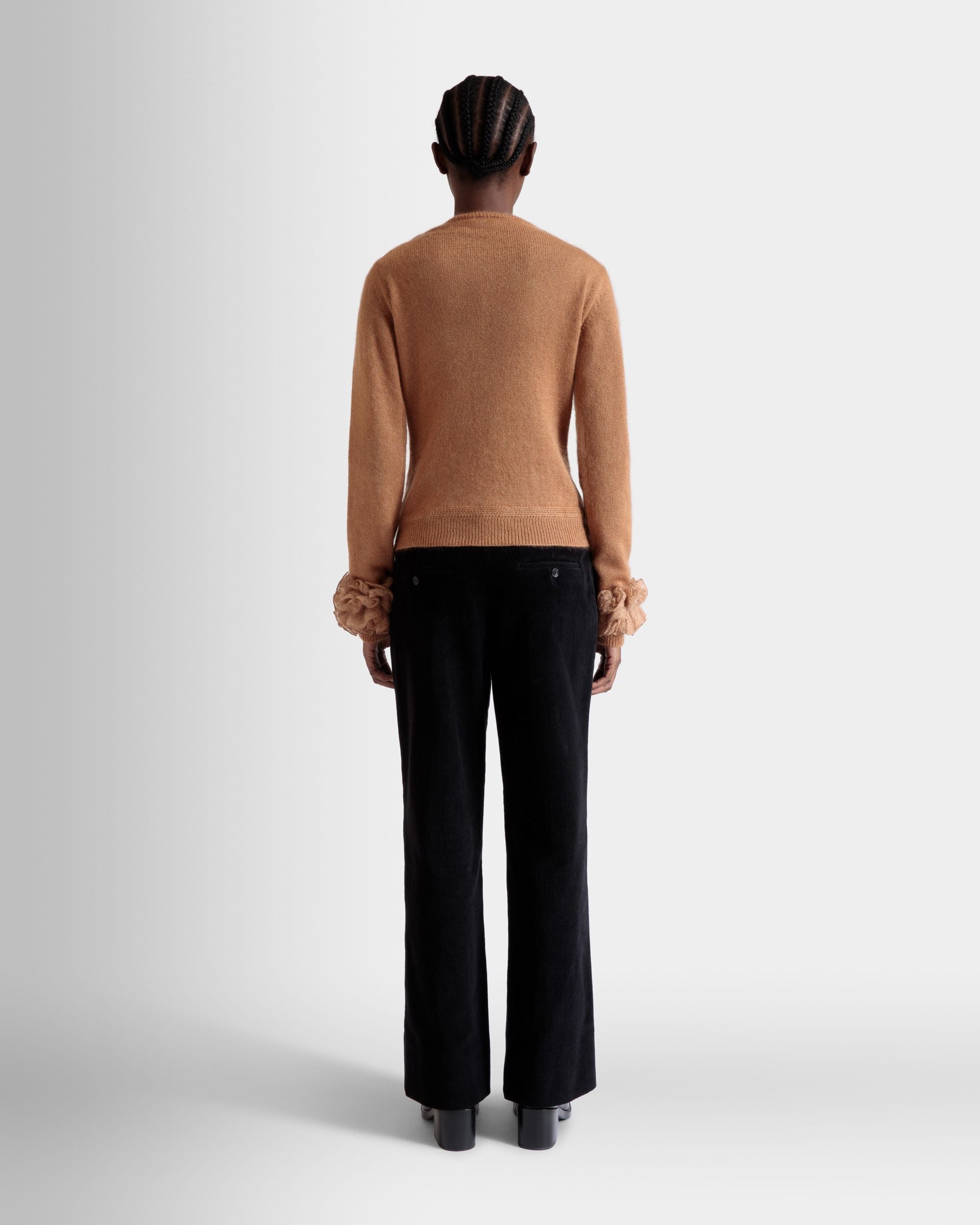 ニット トップ Light Beige モヘア＆シルク - 女性 - Bally - 06