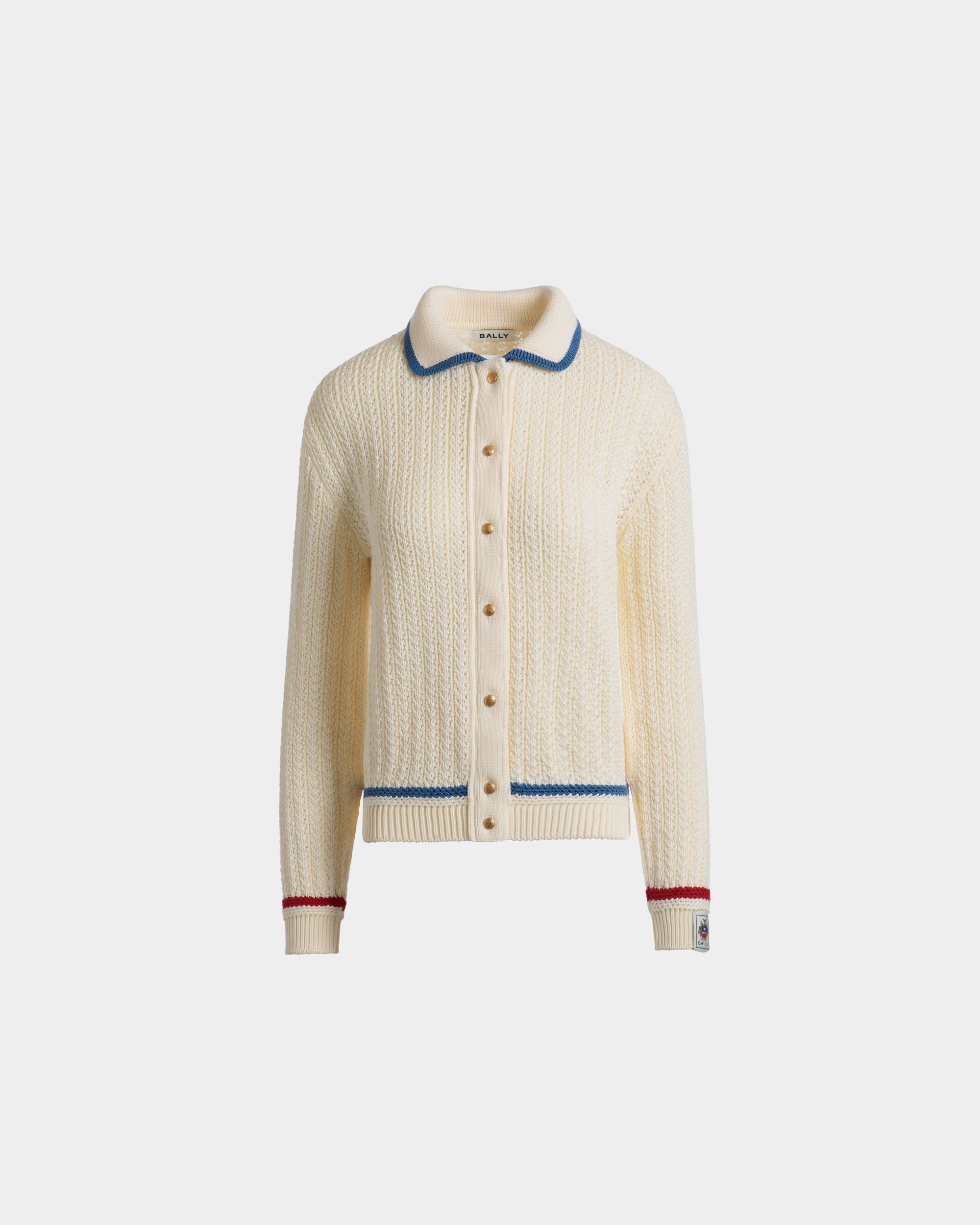 カーディガン アイボリー コットン - 女性 - Bally - 01