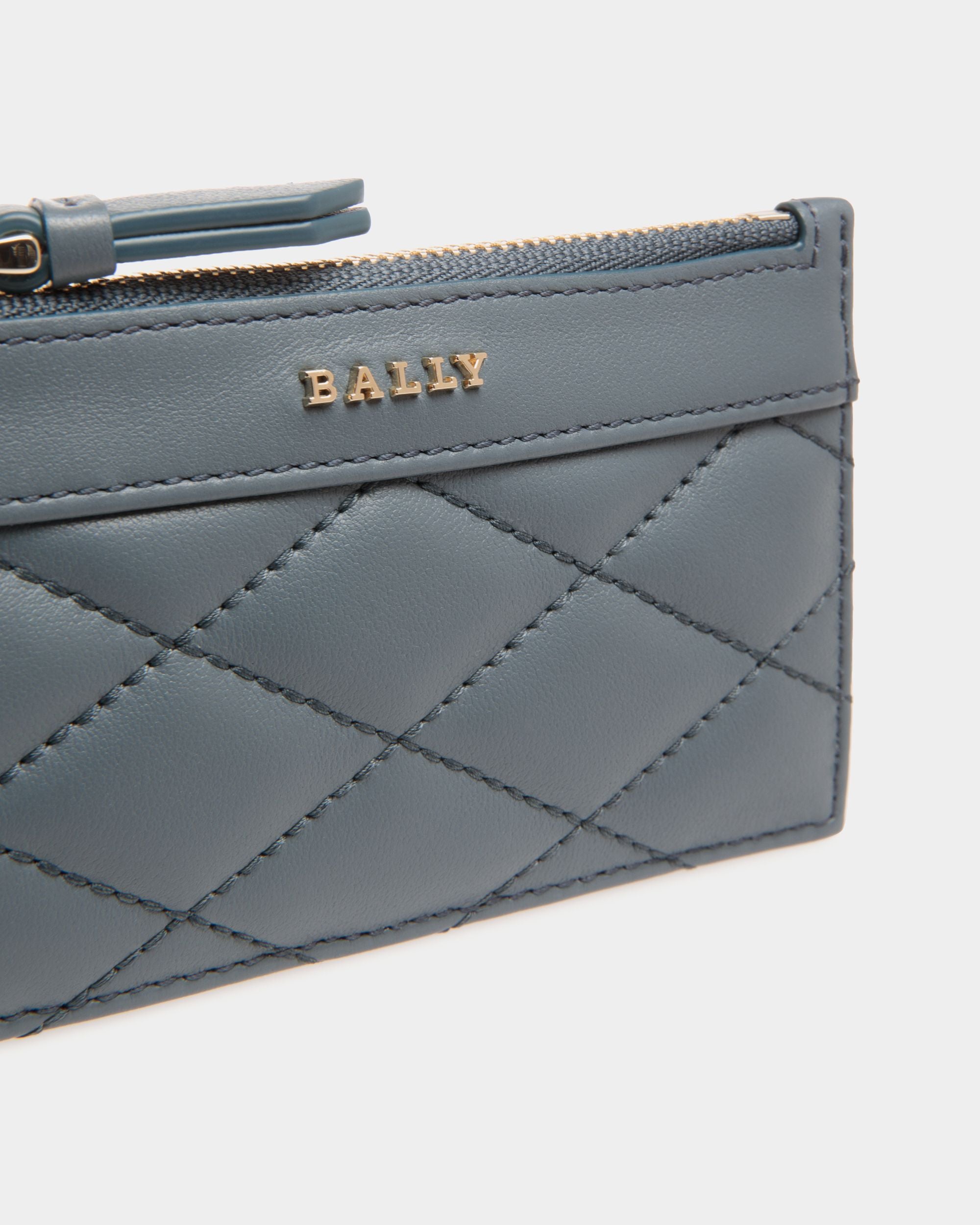 Business Card Holder In Multicolor Sheep - 女性 - Bally - 04