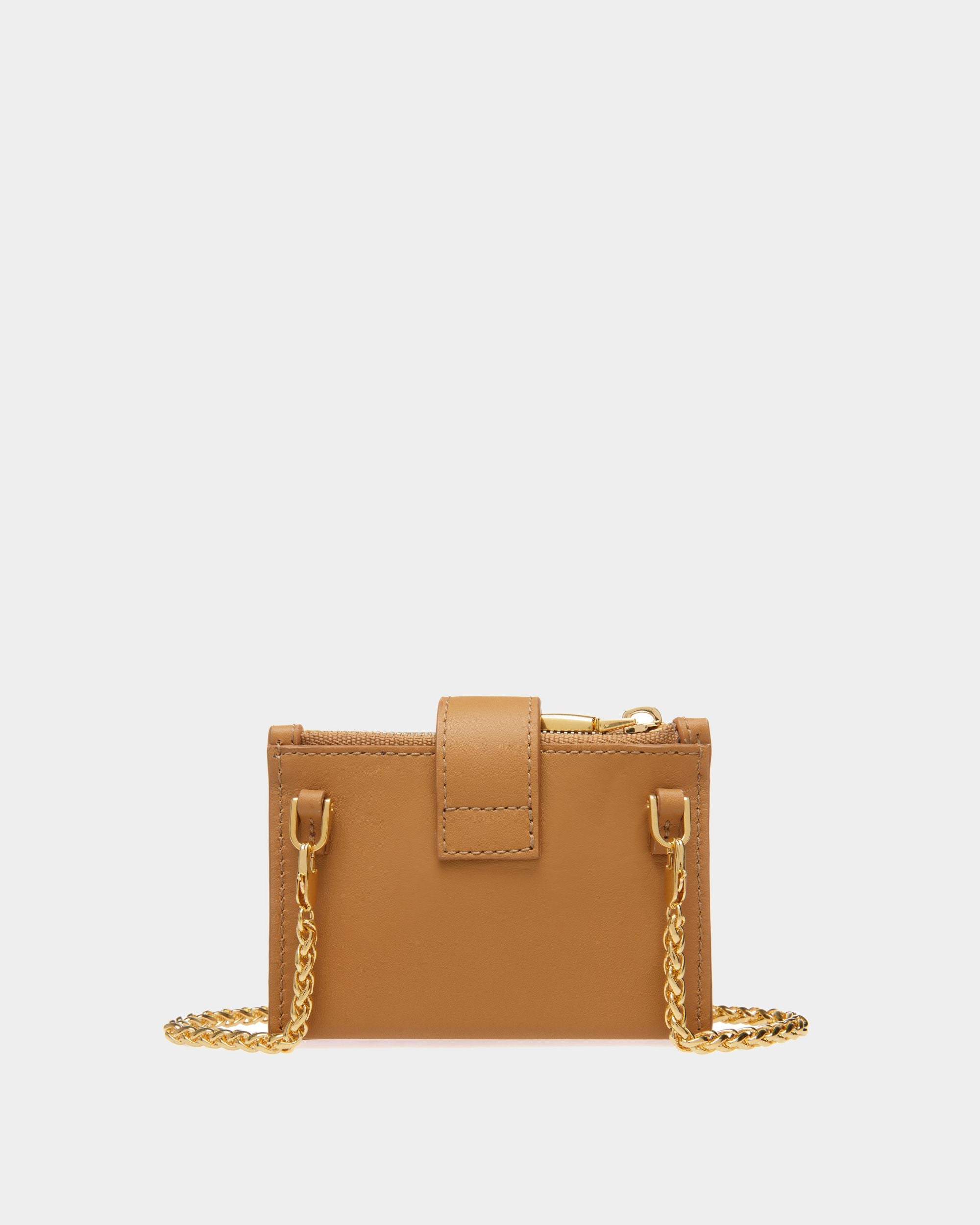 Emblem カードホルダー デザートブラウン レザー - 女性 - Bally - 02