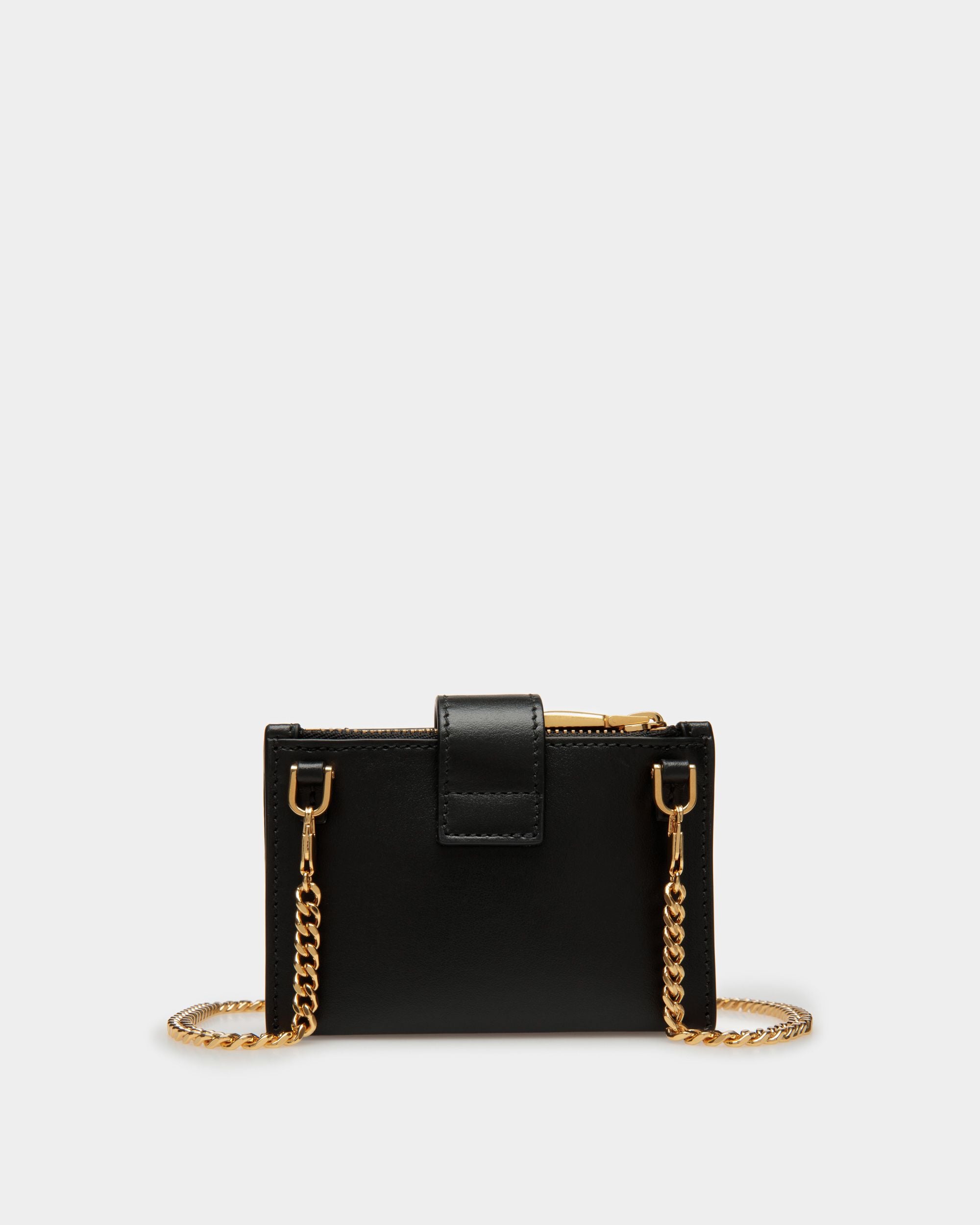 Emblem カードホルダー ブラック レザー - 女性 - Bally - 02