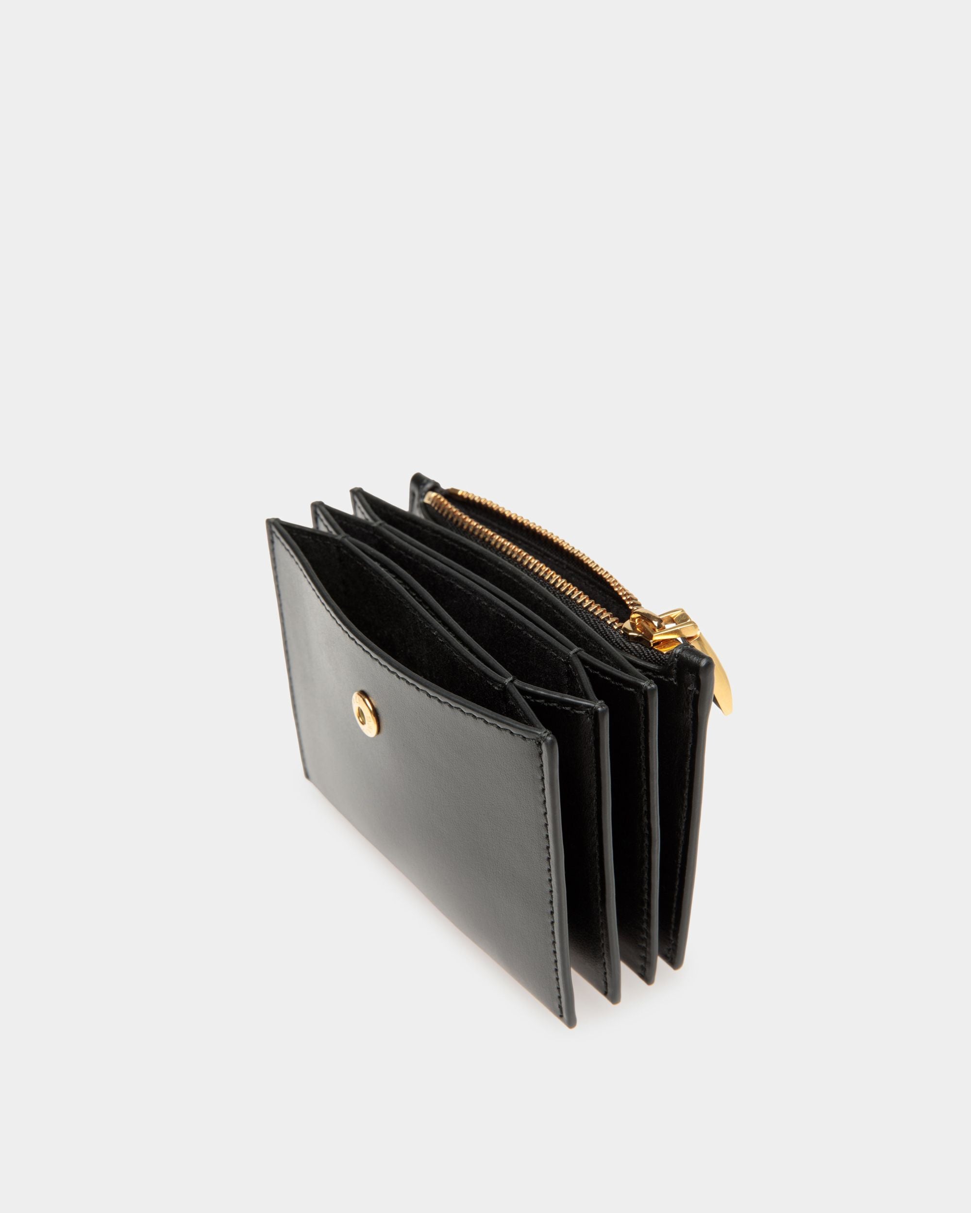 Emblem カードホルダー ブラック レザー - 女性 - Bally - 03