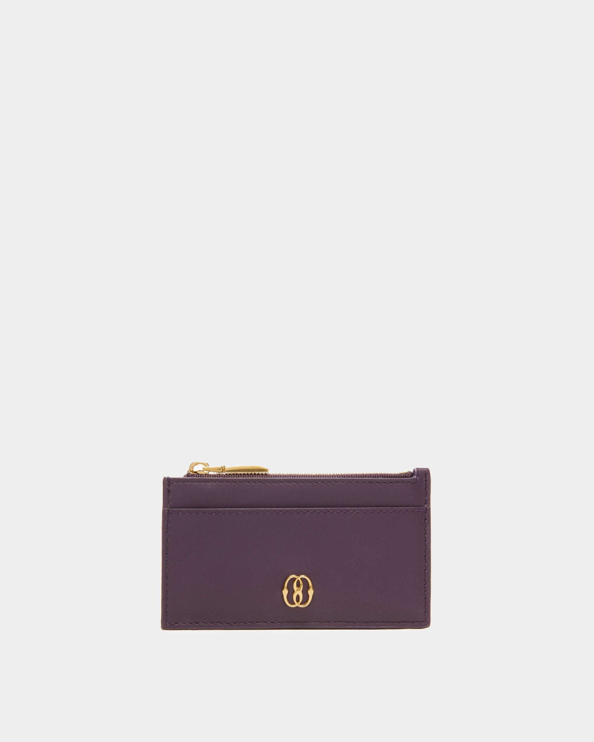 Emblem ビジネスカードホルダー オーキッド レザー - 女性 - Bally - 01
