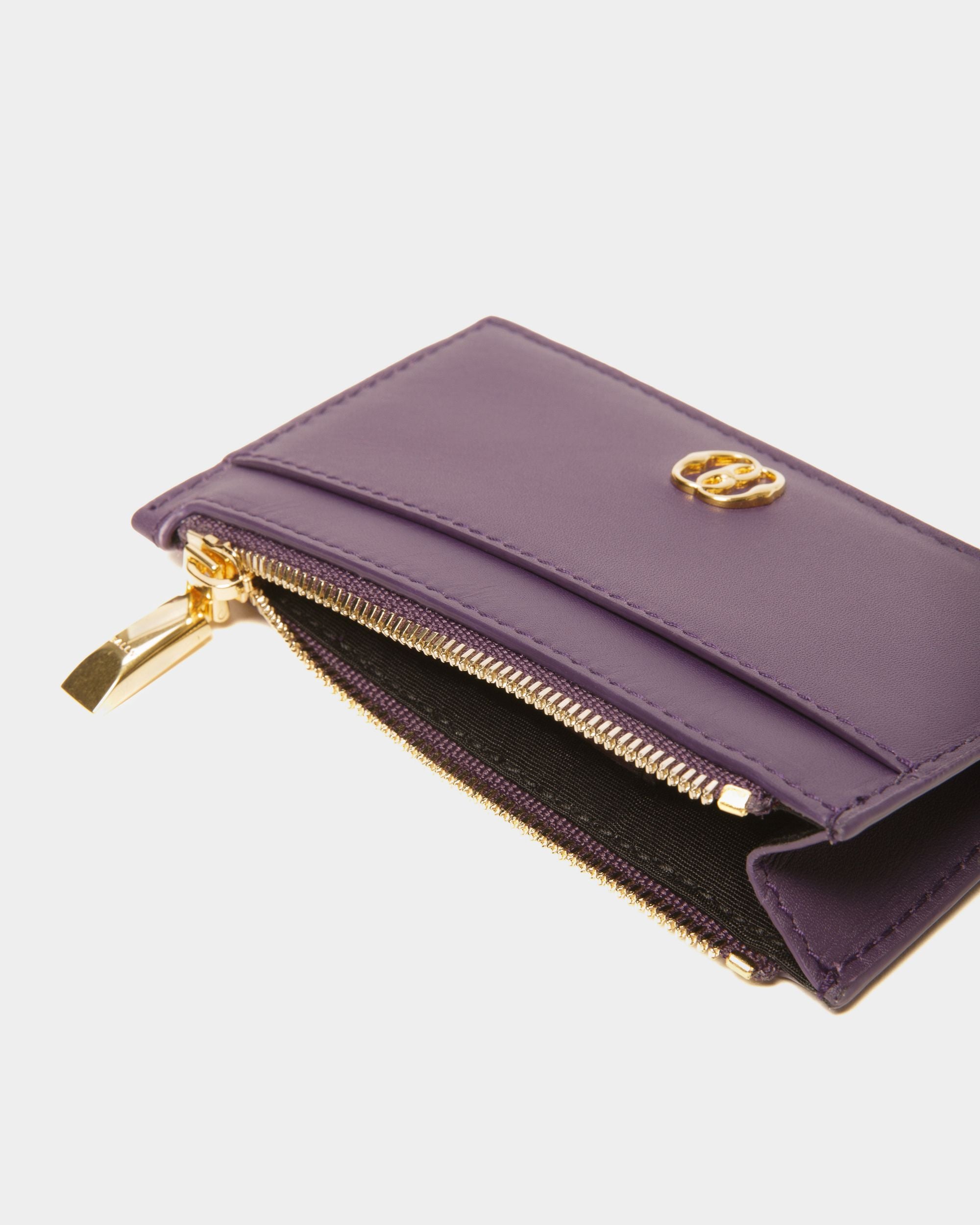 Emblem ビジネスカードホルダー オーキッド レザー - 女性 - Bally - 04