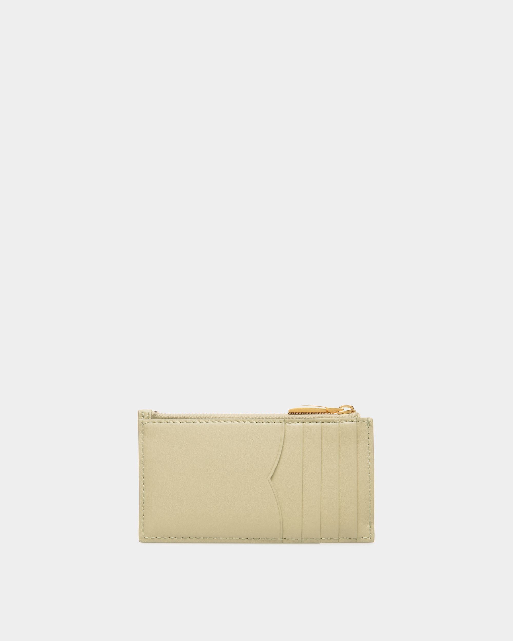 Emblem ジップ カードホルダー Light Green レザー - 女性 - Bally - 02