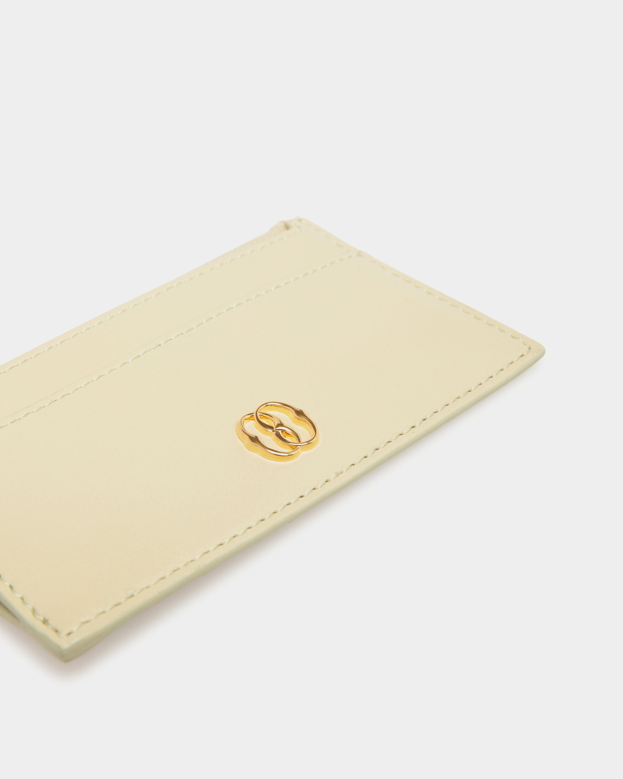 Emblem ジップ カードホルダー Light Green レザー - 女性 - Bally - 04