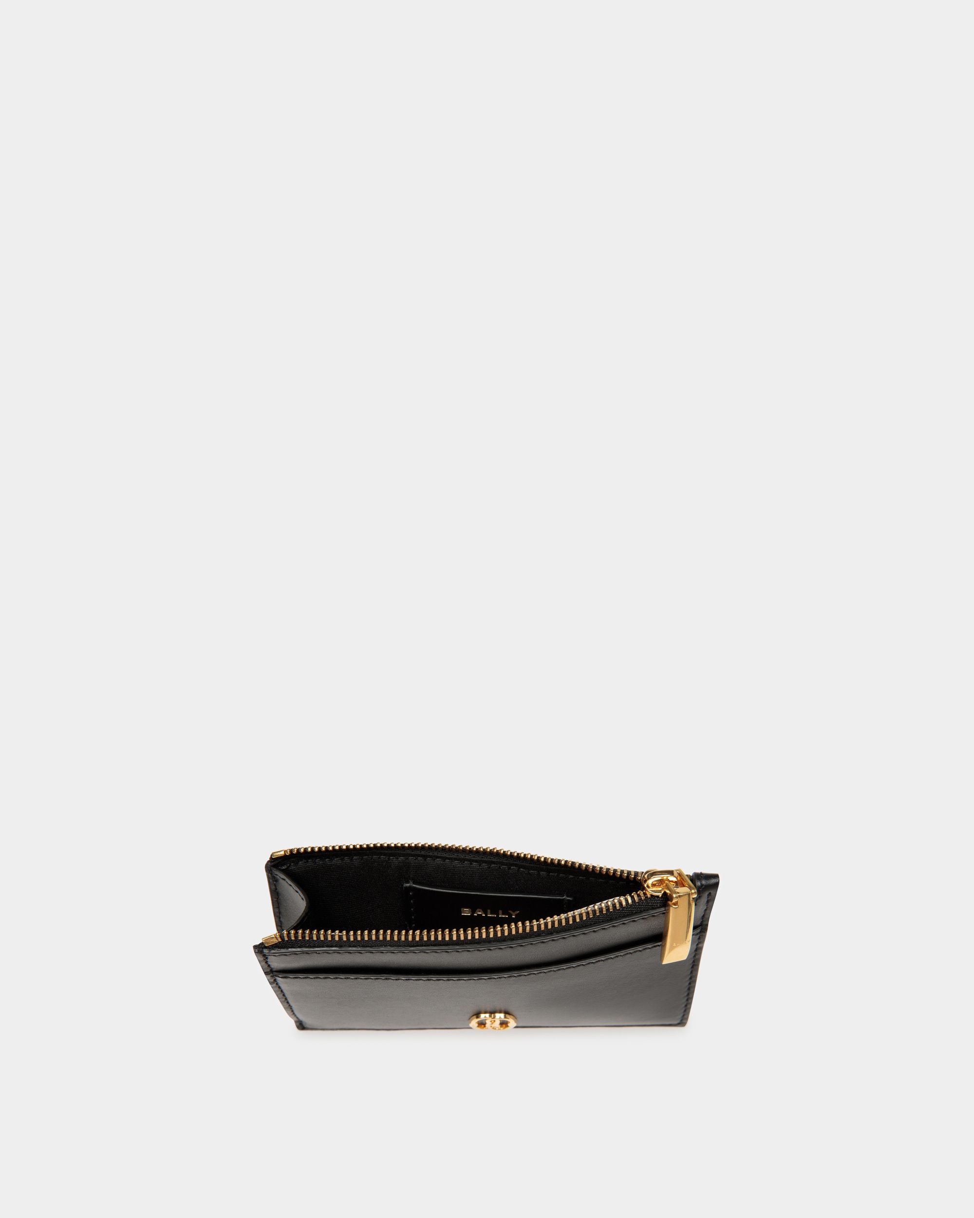 Emblem カードホルダー ブラック レザー - 女性 - Bally - 03