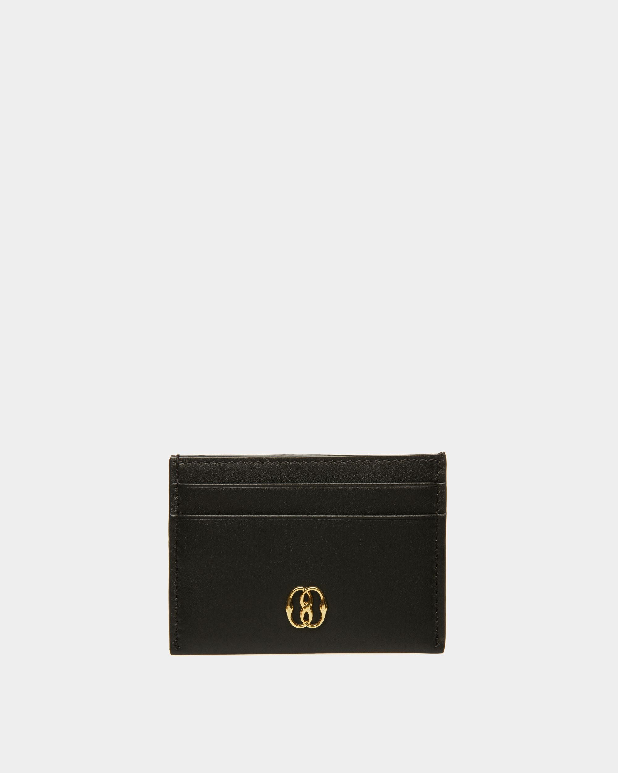 Emblem カードホルダー ブラック レザー - 女性 - Bally - 01