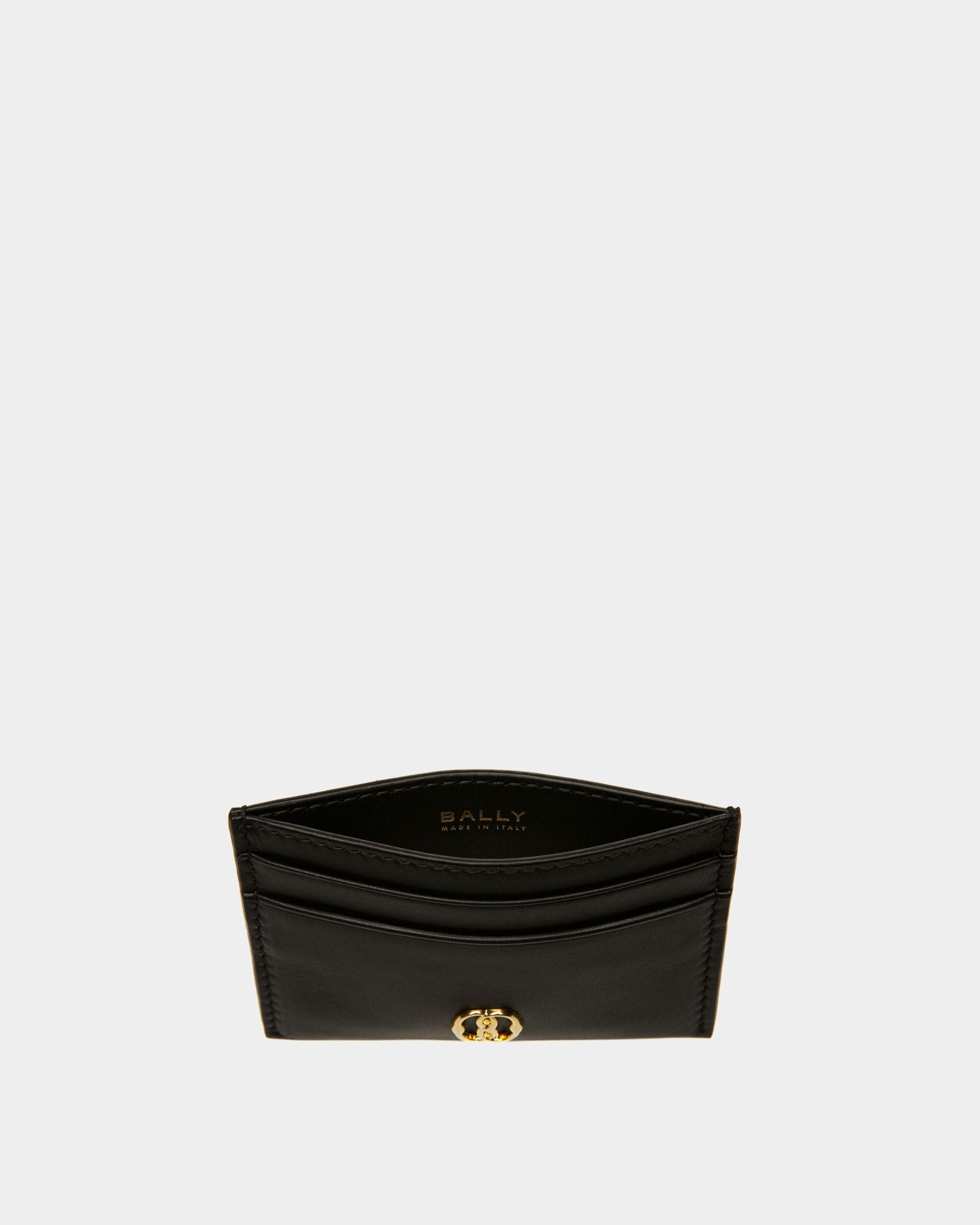 Emblem カードホルダー ブラック レザー - 女性 - Bally - 03