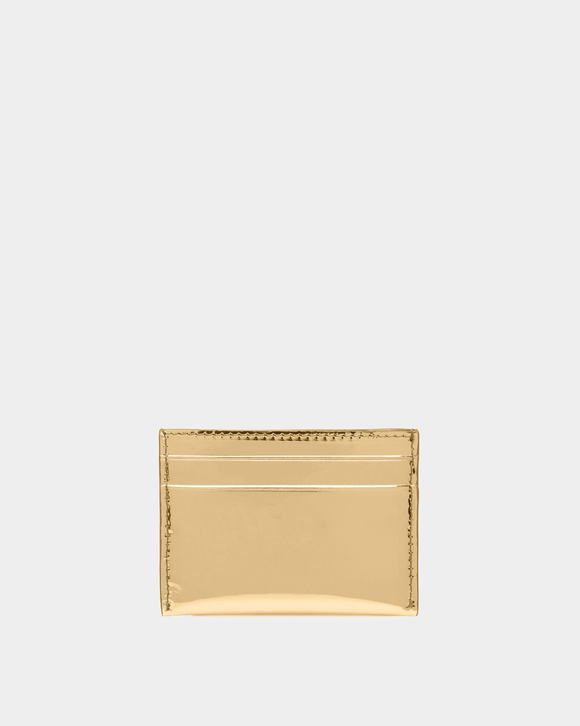 Emblem ビジネスカードホルダー ゴールド レザー - 女性 - Bally - 02