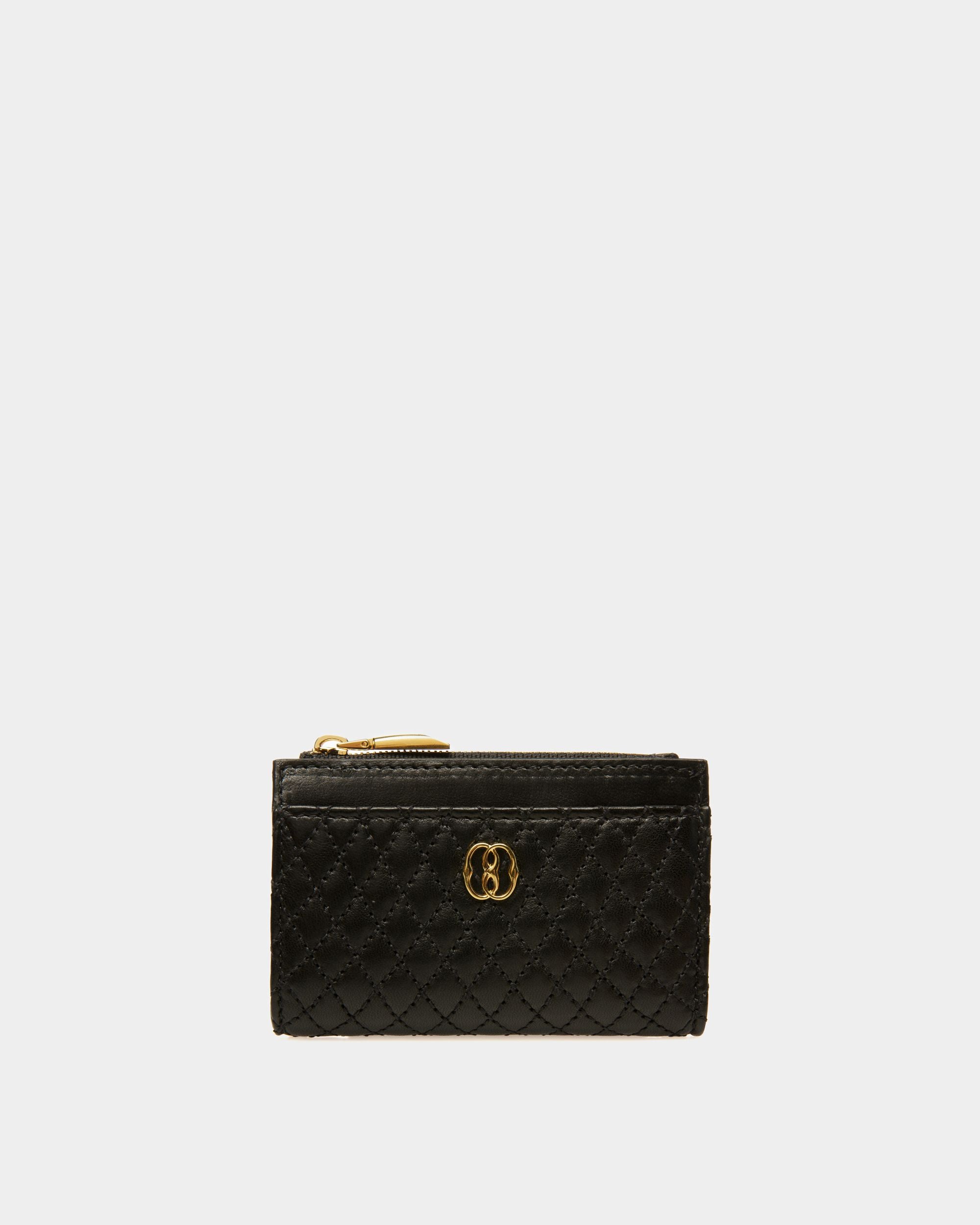 Emblem ウォレット ブラック レザー - 女性 - Bally - 01