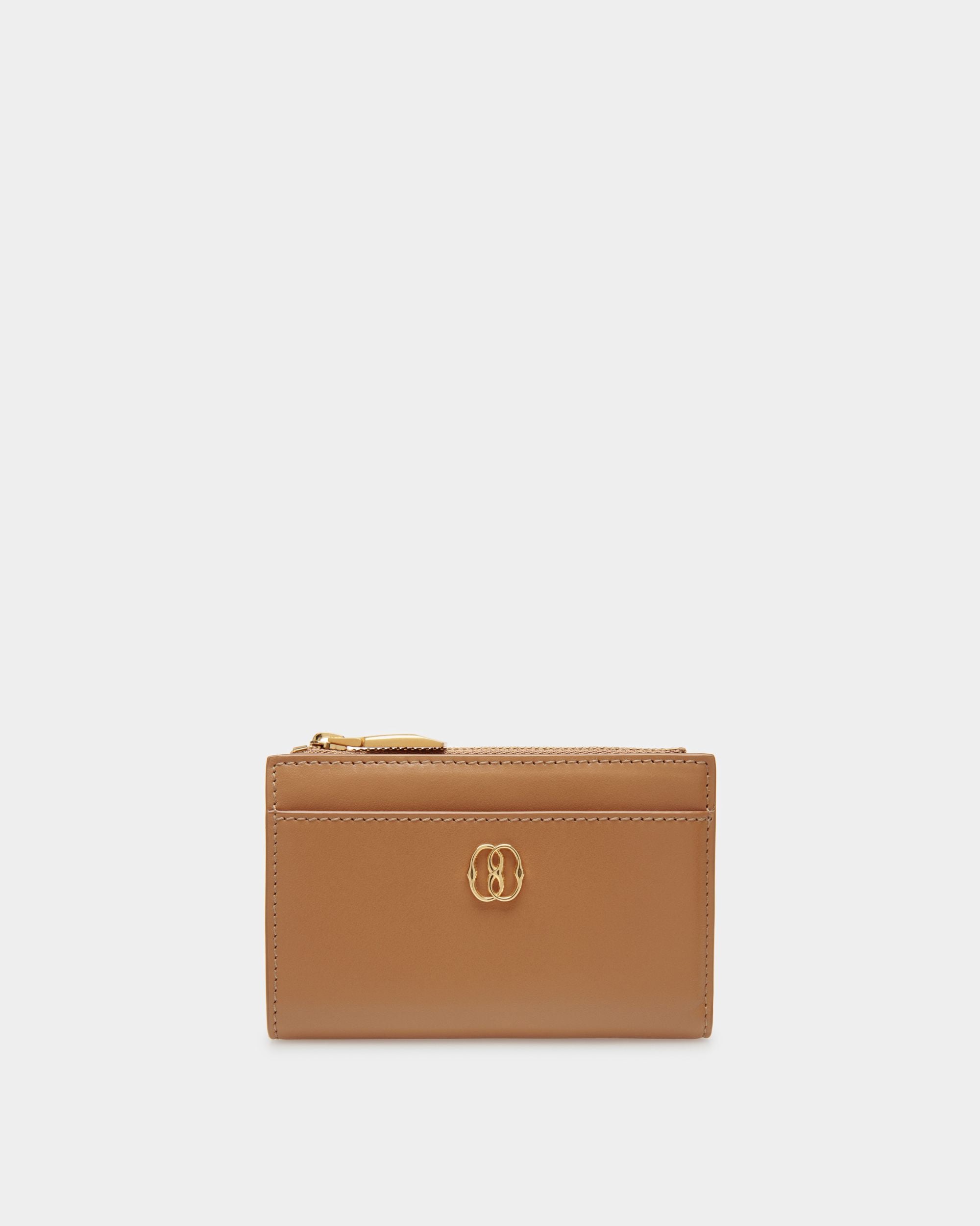 Emblem ウォレット デザートブラウン レザー - 女性 - Bally - 01