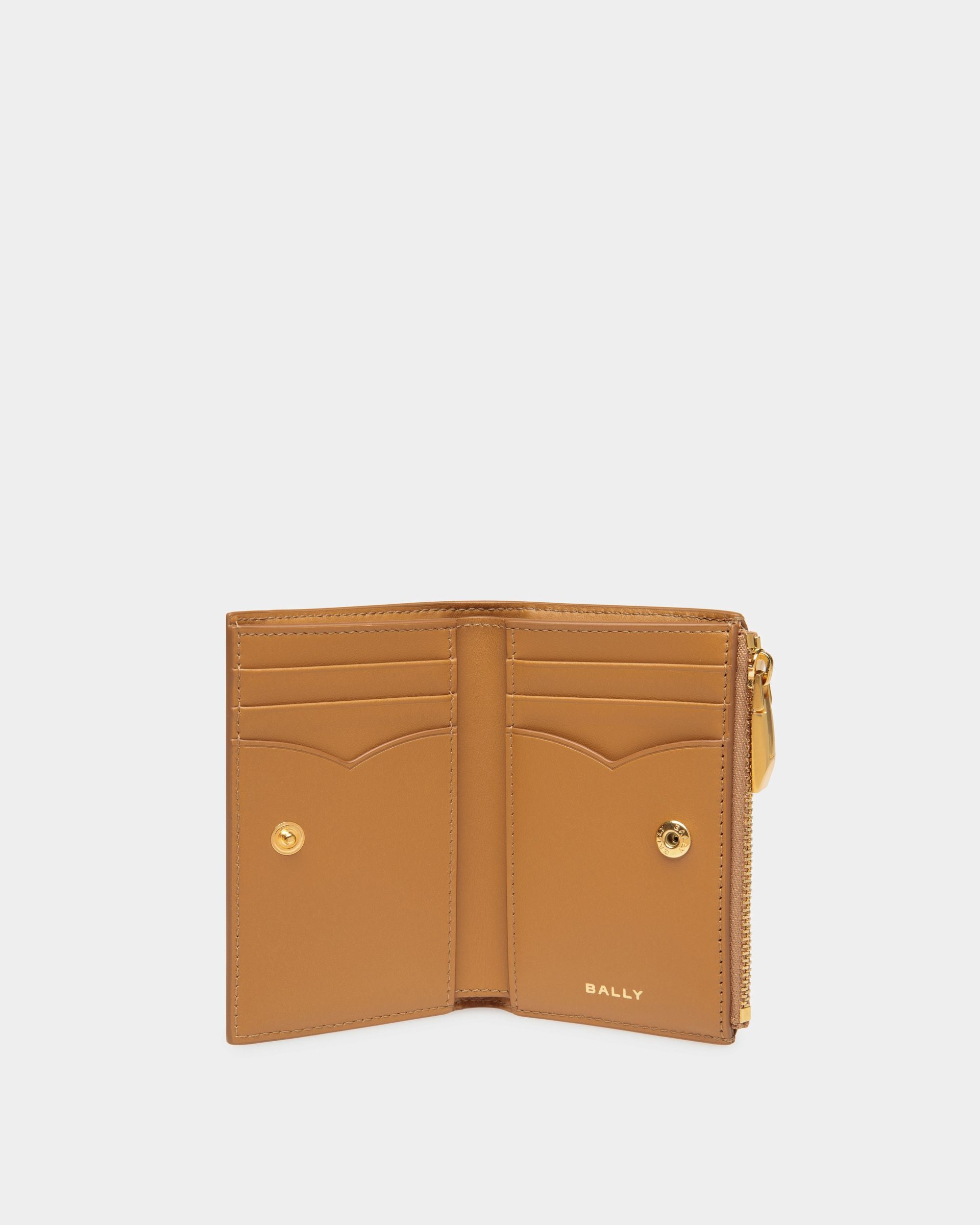 Emblem ウォレット デザートブラウン レザー - 女性 - Bally - 03