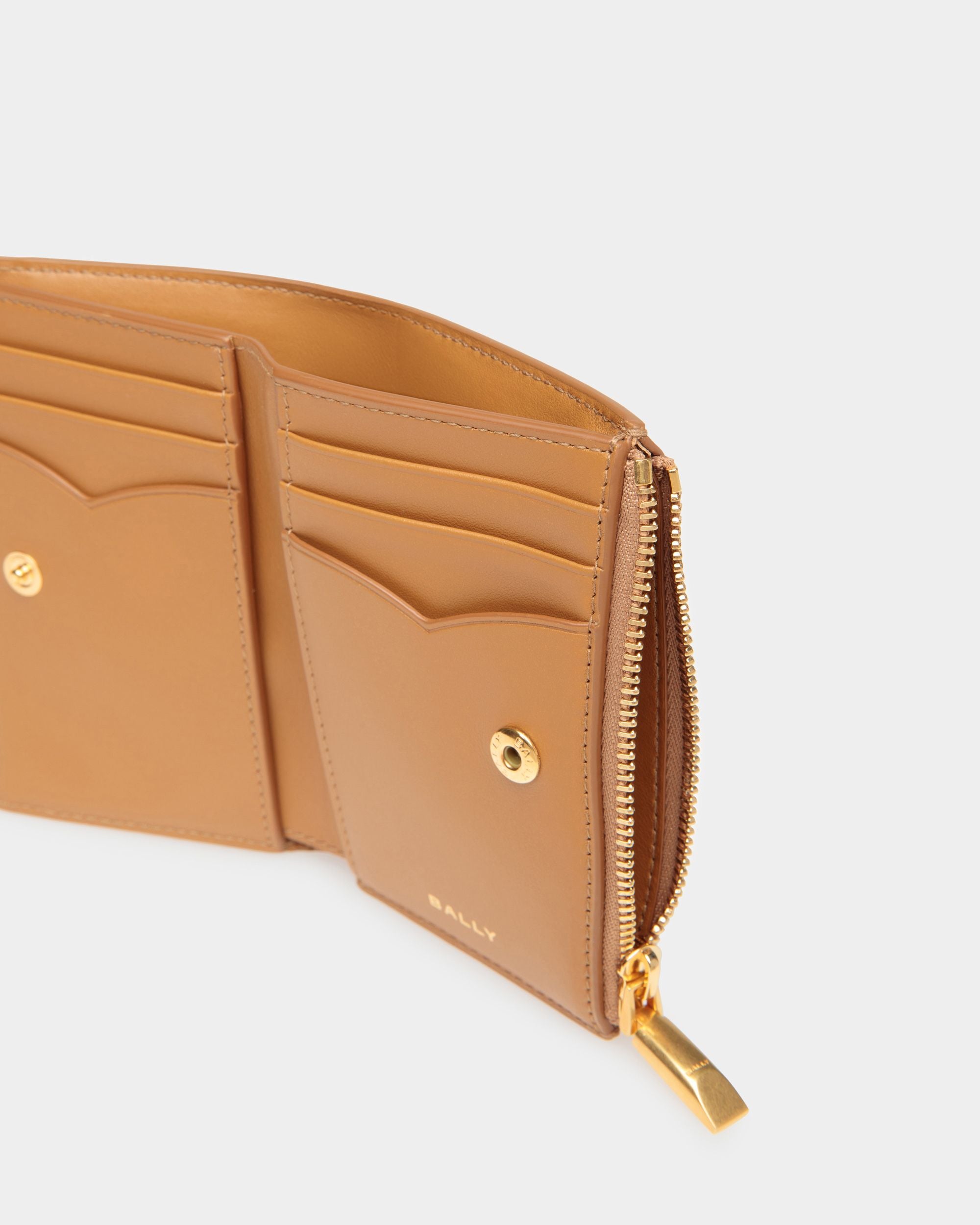 Emblem ウォレット デザートブラウン レザー - 女性 - Bally - 04
