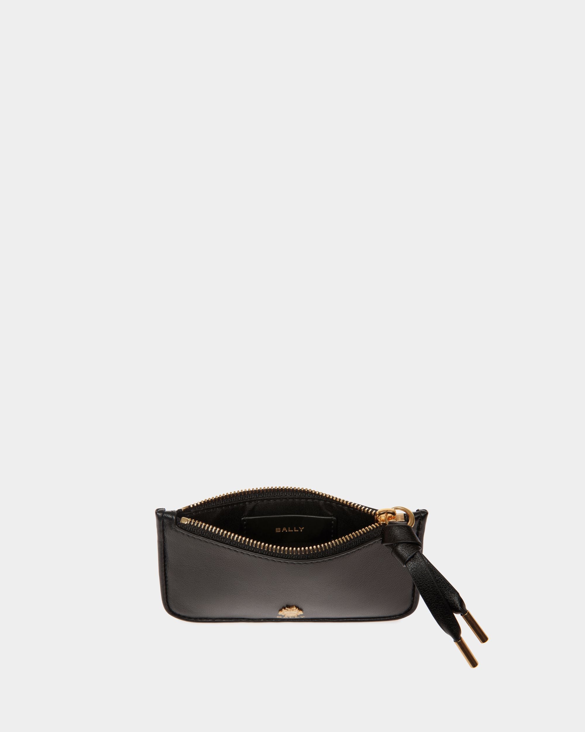 Bally Essential ジップ カードホルダー ブラック レザー - 女性 - Bally - 03