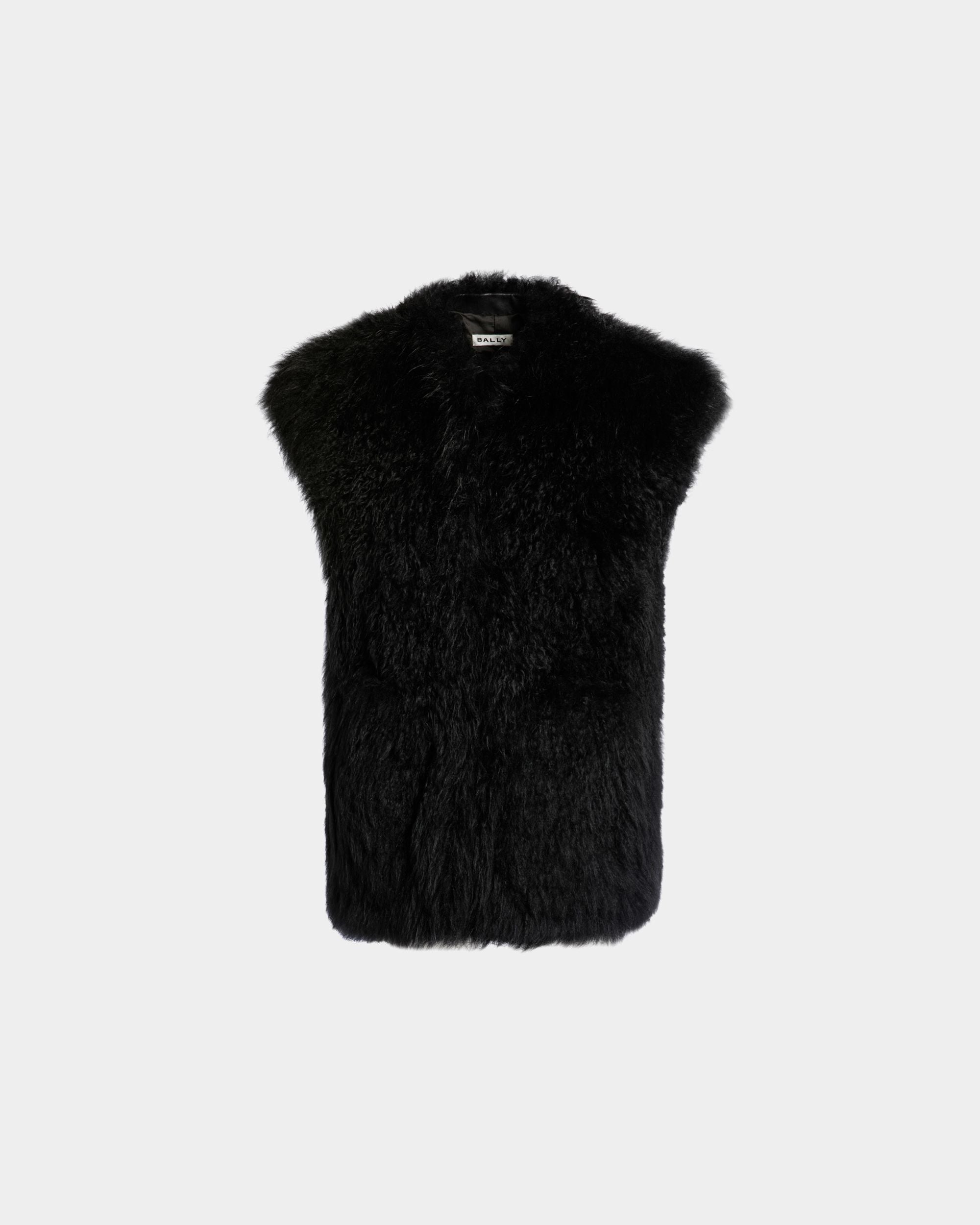 Winter Capsule ベスト ブラック シアリング - 女性 - Bally - 01
