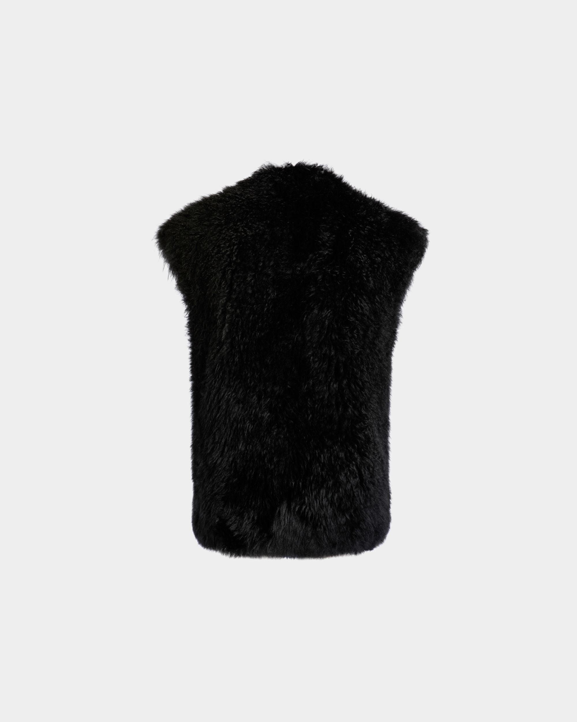 Winter Capsule ベスト ブラック シアリング - 女性 - Bally - 07