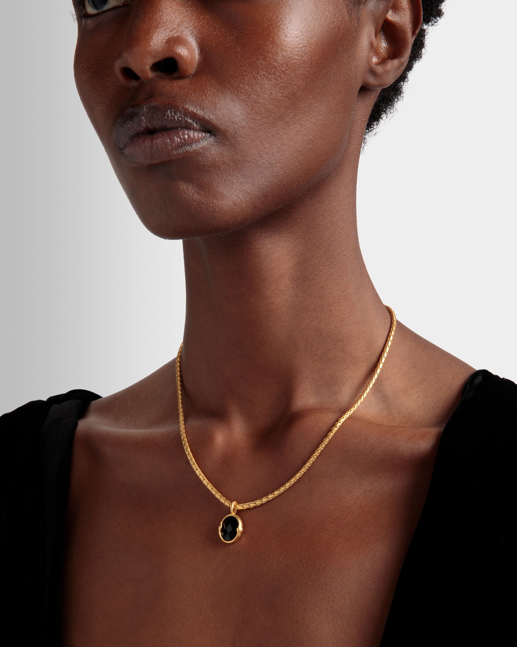 Frame Outline ネックレス スネークチェーン - 女性 - Bally - 02