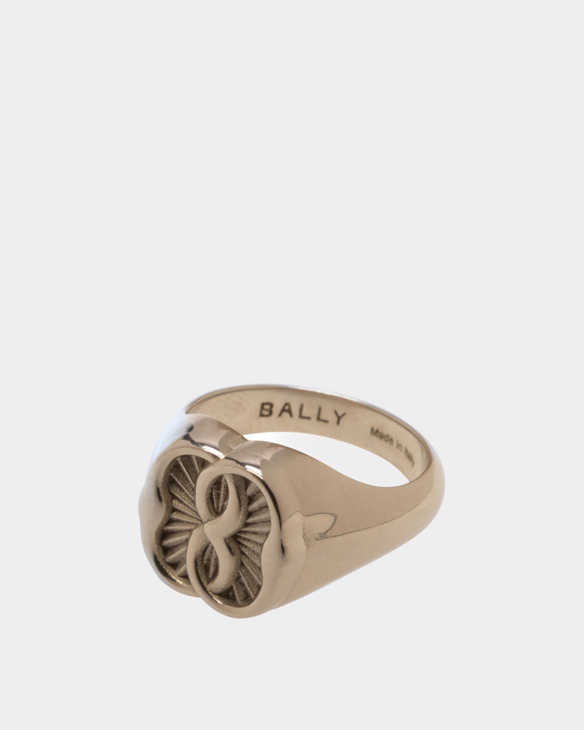 Emblem リング シルバー エコブラス - 女性 - Bally - 01
