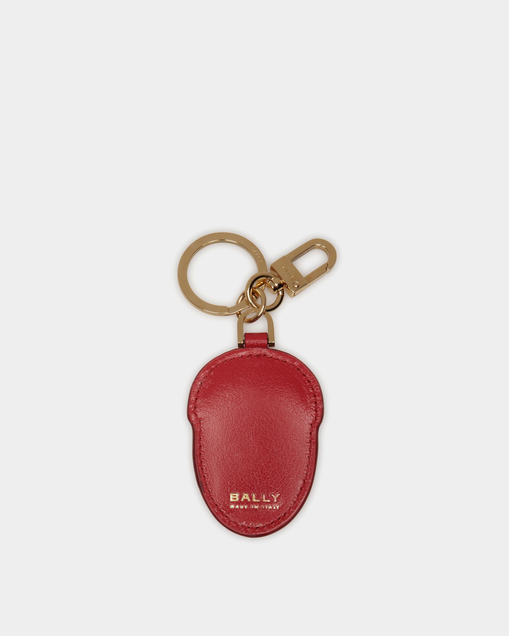 Unda キーチェーン レッド レザー - 女性 - Bally - 01
