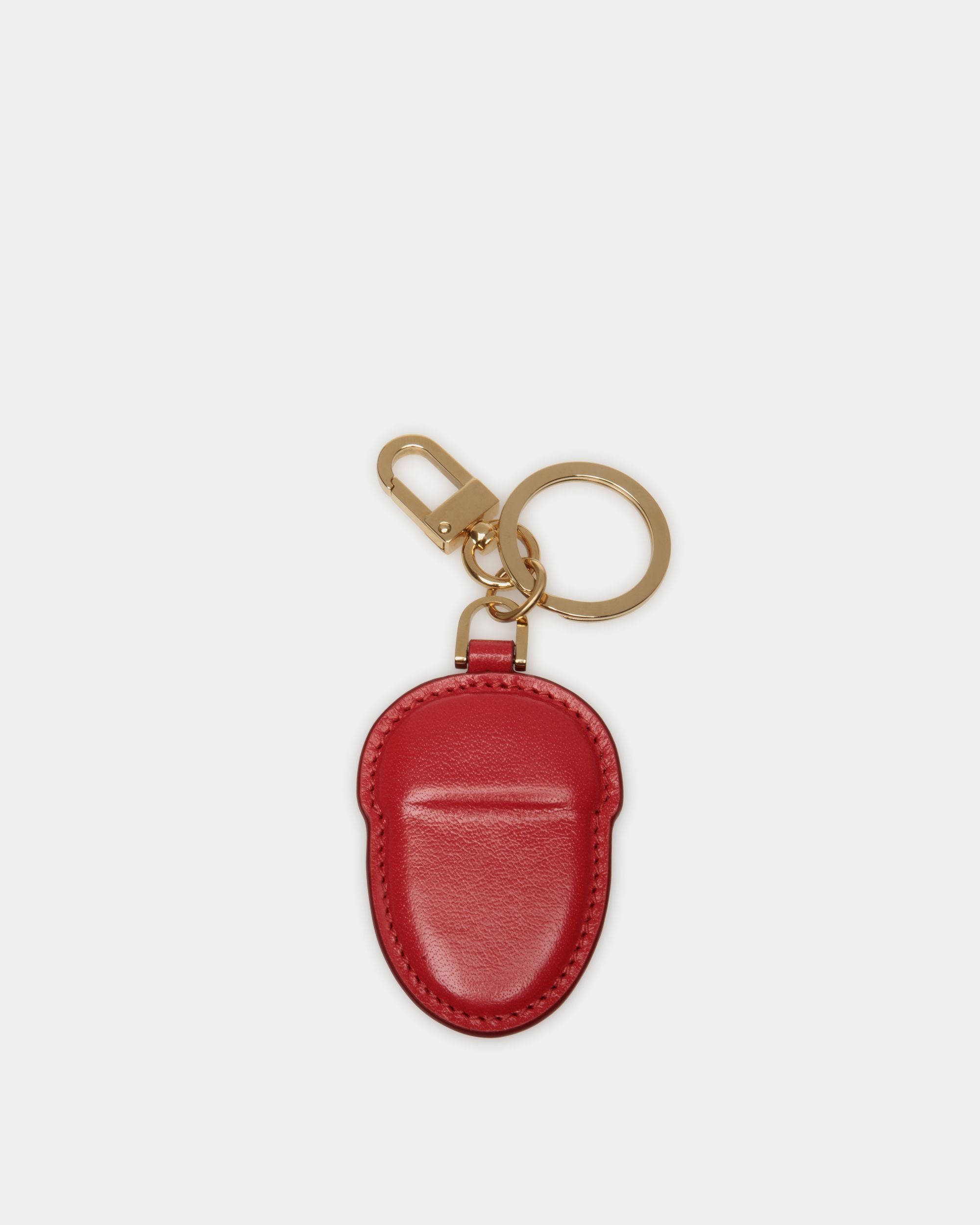 Unda キーチェーン レッド レザー - 女性 - Bally - 02