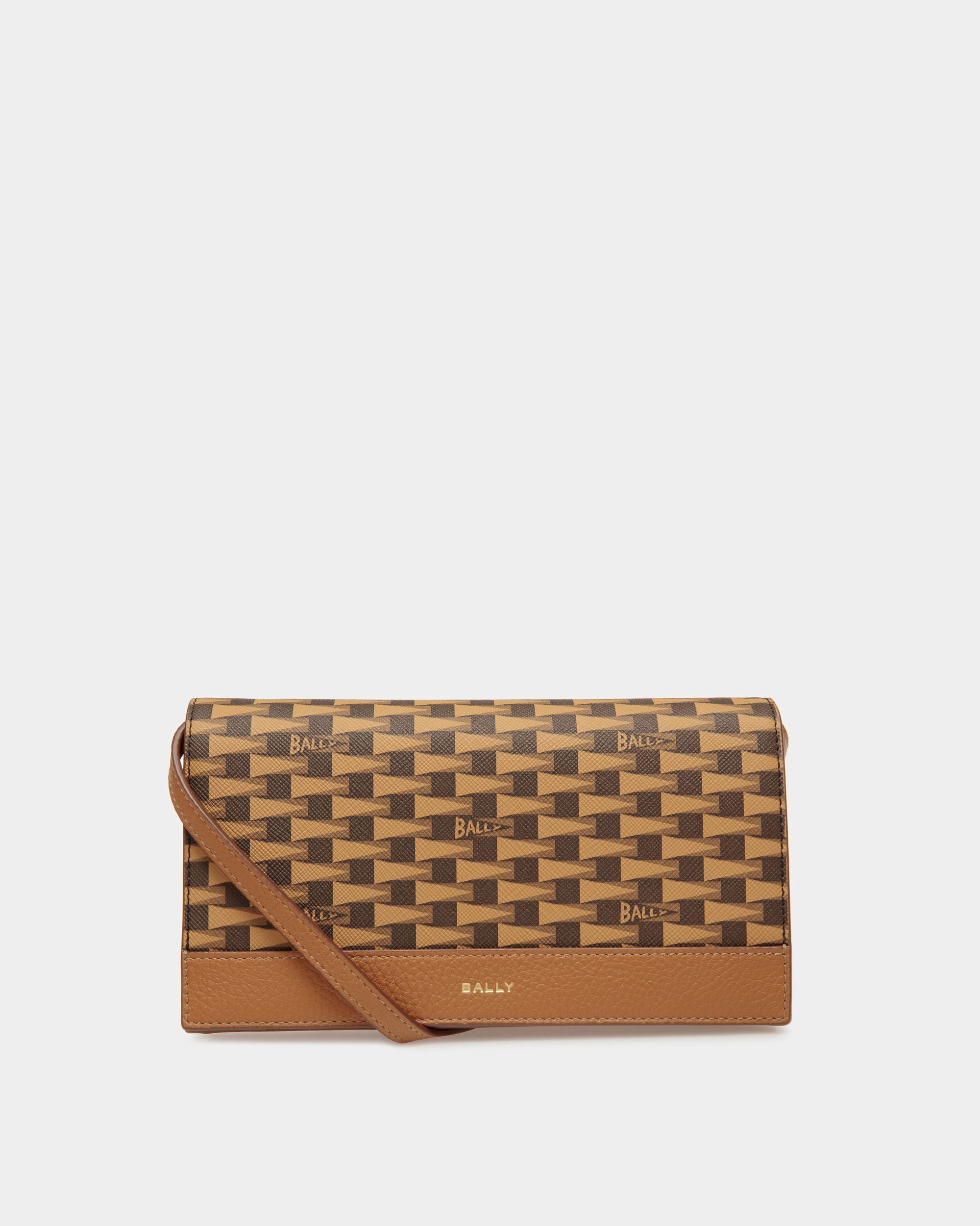 Pennant コンチネンタルウォレット デザートブラウン TPU - 女性 - Bally - 01