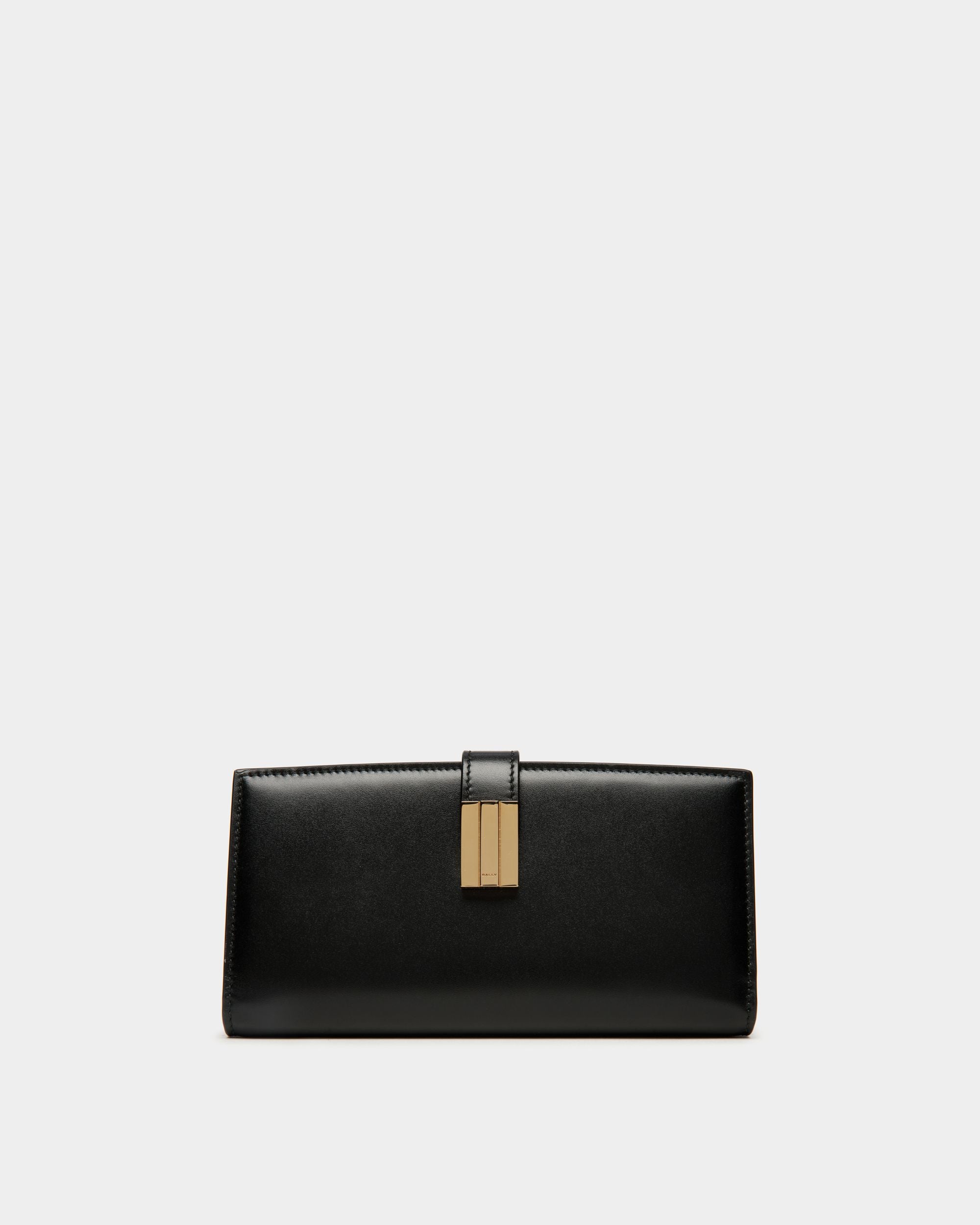 Ollam ロングウォレット ブラック レザー - 女性 - Bally - 01