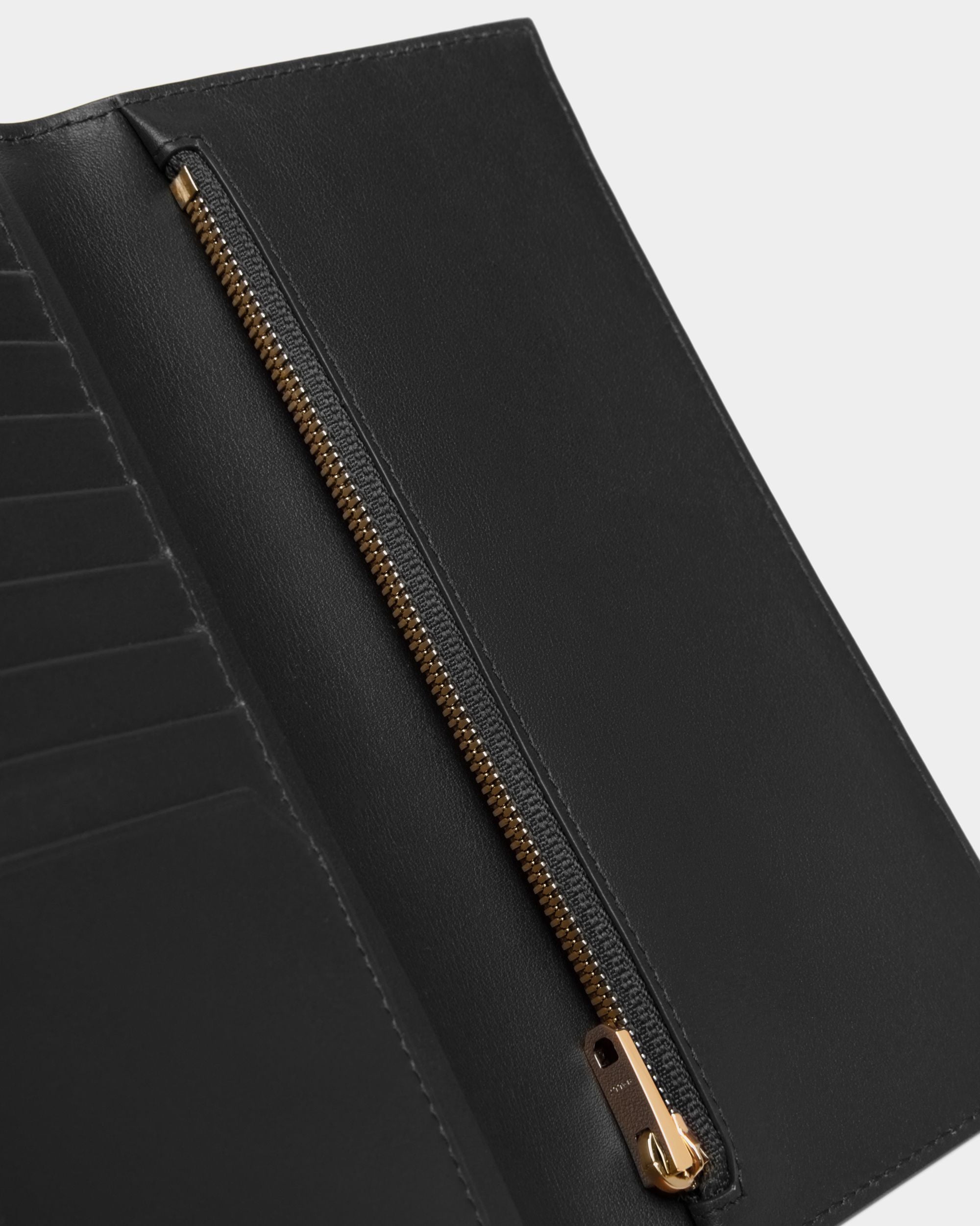 Lock Me ロングウォレット ブラック グレインレザー - 女性 - Bally - 04