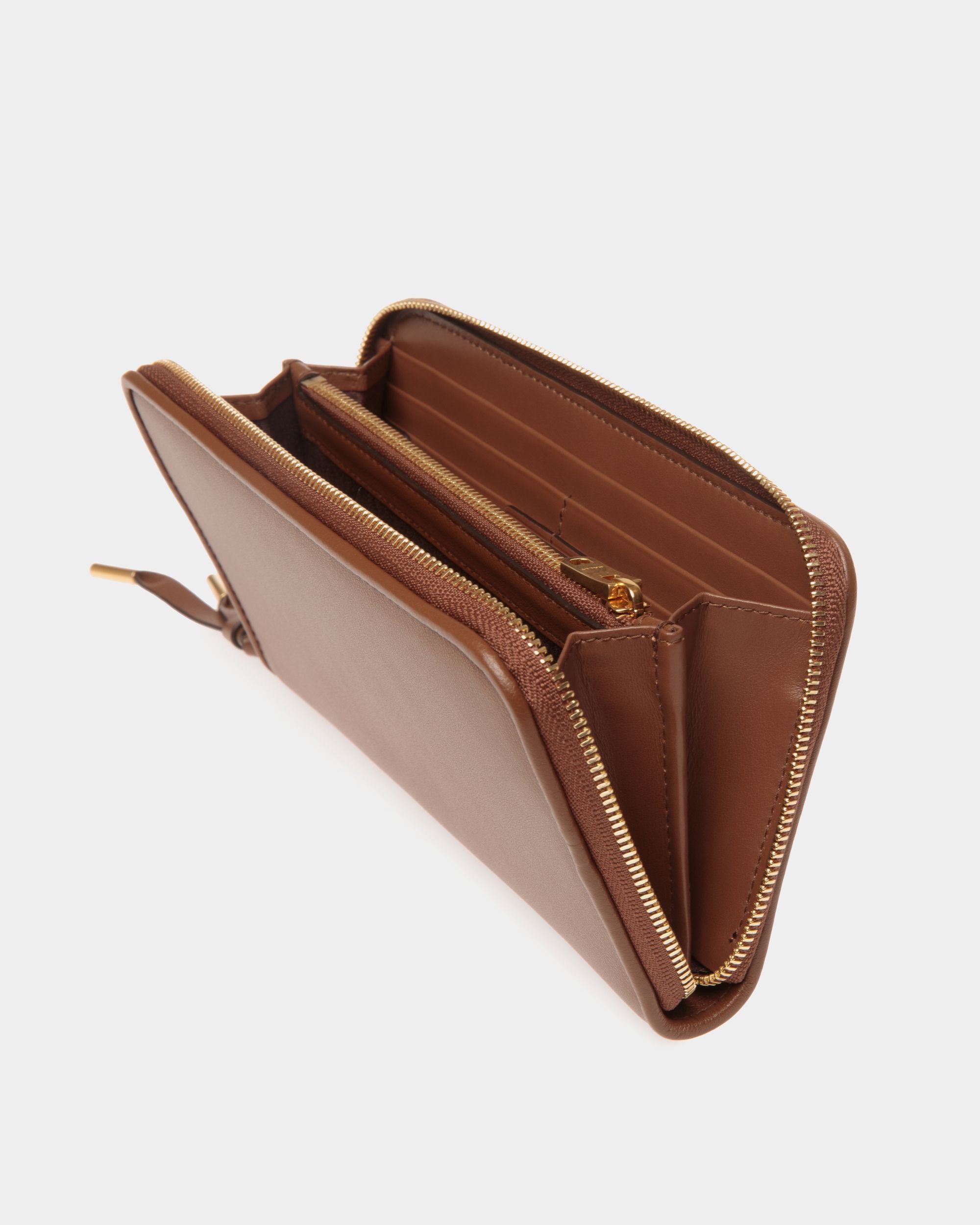 Bally Essential ロングウォレット ブラウン レザー - 女性 - Bally - 03