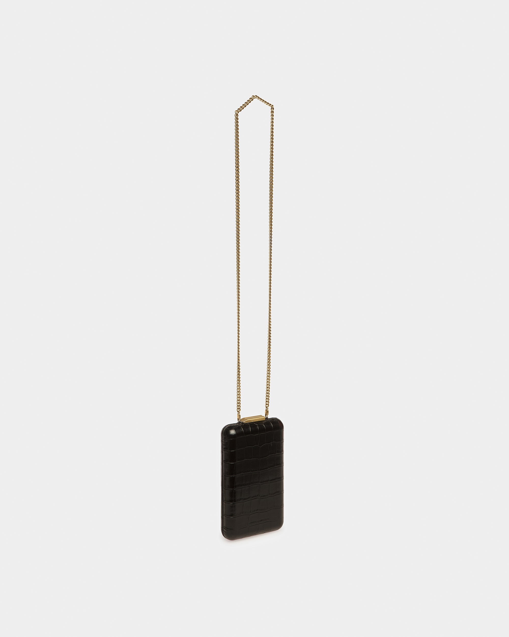 ストラクチャー マイクロバッグ クロコダイルエンボスレザー - 女性 - Bally - 04